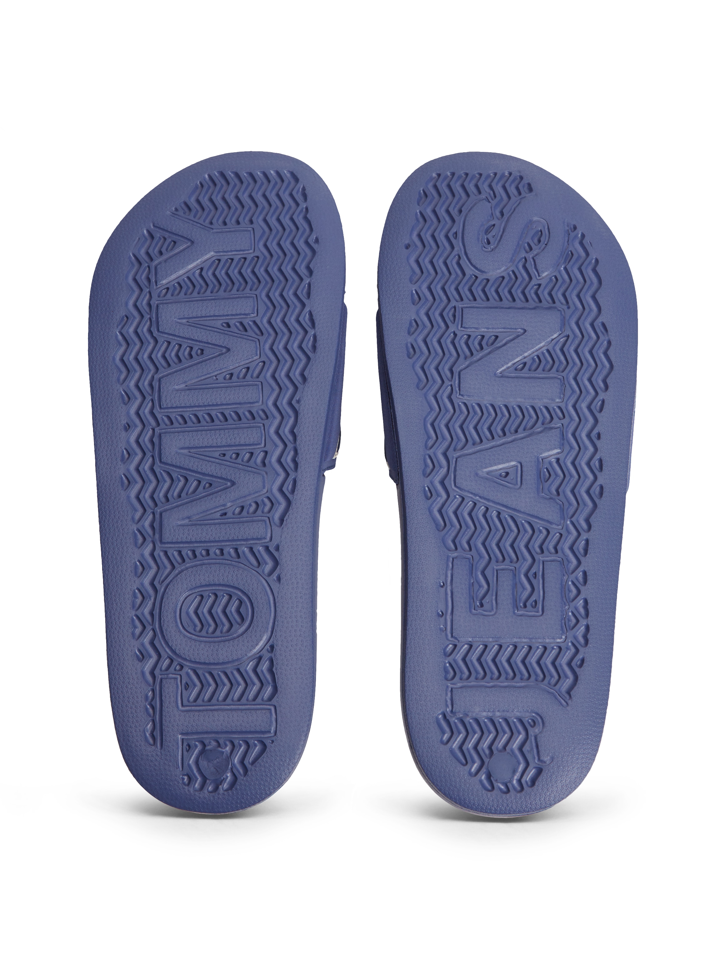 Tommy Jeans Pantolette »TOMMY JEANS SEASONAL POOL SLIDE«  Poolslides, Sommerschuh, Schlupfschuh mit Kontrastbesätzen