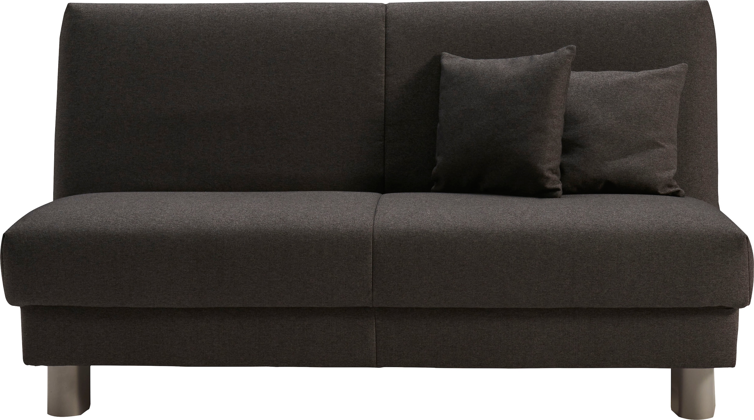 ell + ell Schlafsofa "Enny", Liegefläche Breite 155 cm, Liegehöhe 45 cm, Füße alufarben