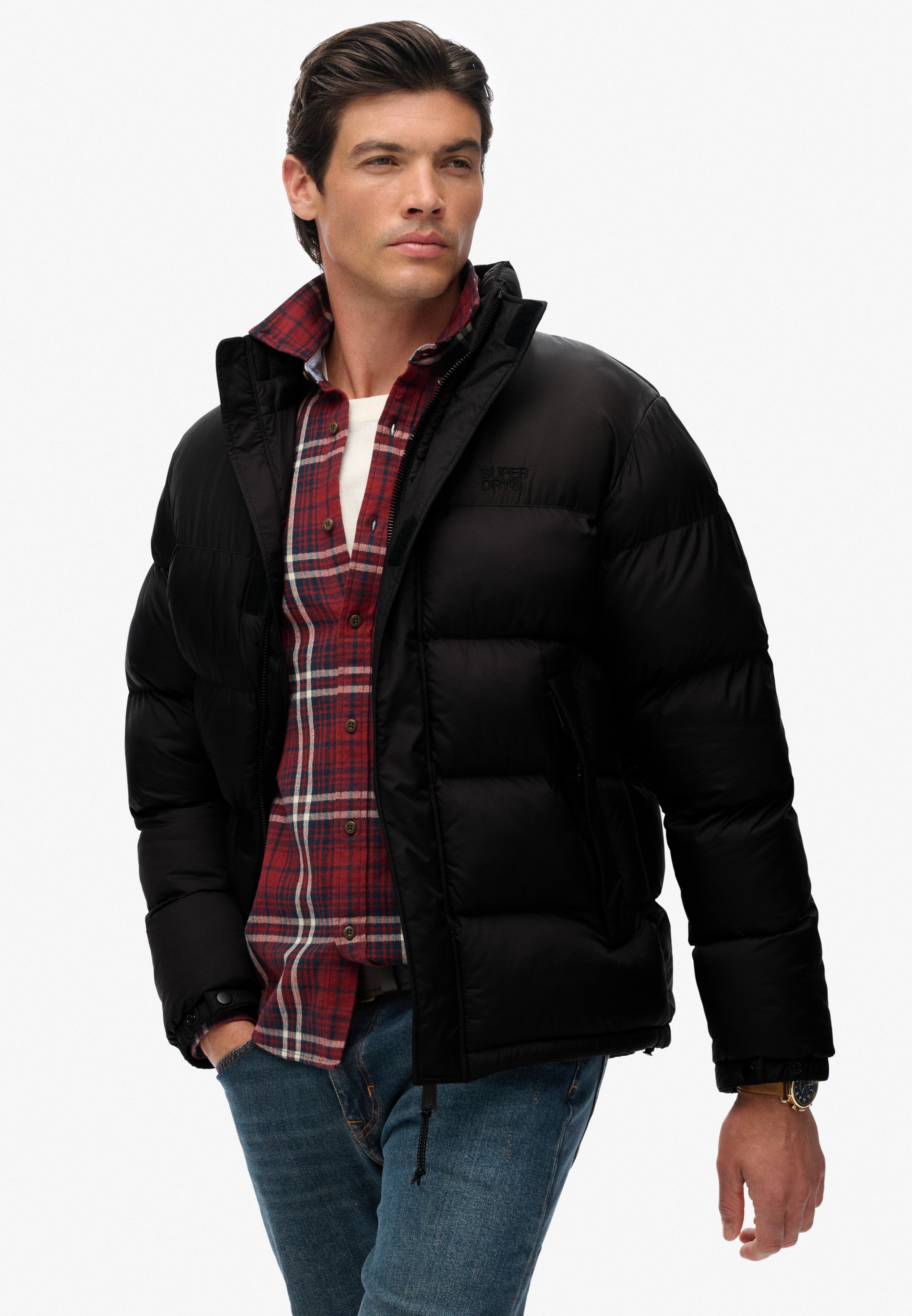 Thumbnail - Superdry Steppjacke "NON HOODED TECH PADDED JKT" ohne Kapuze