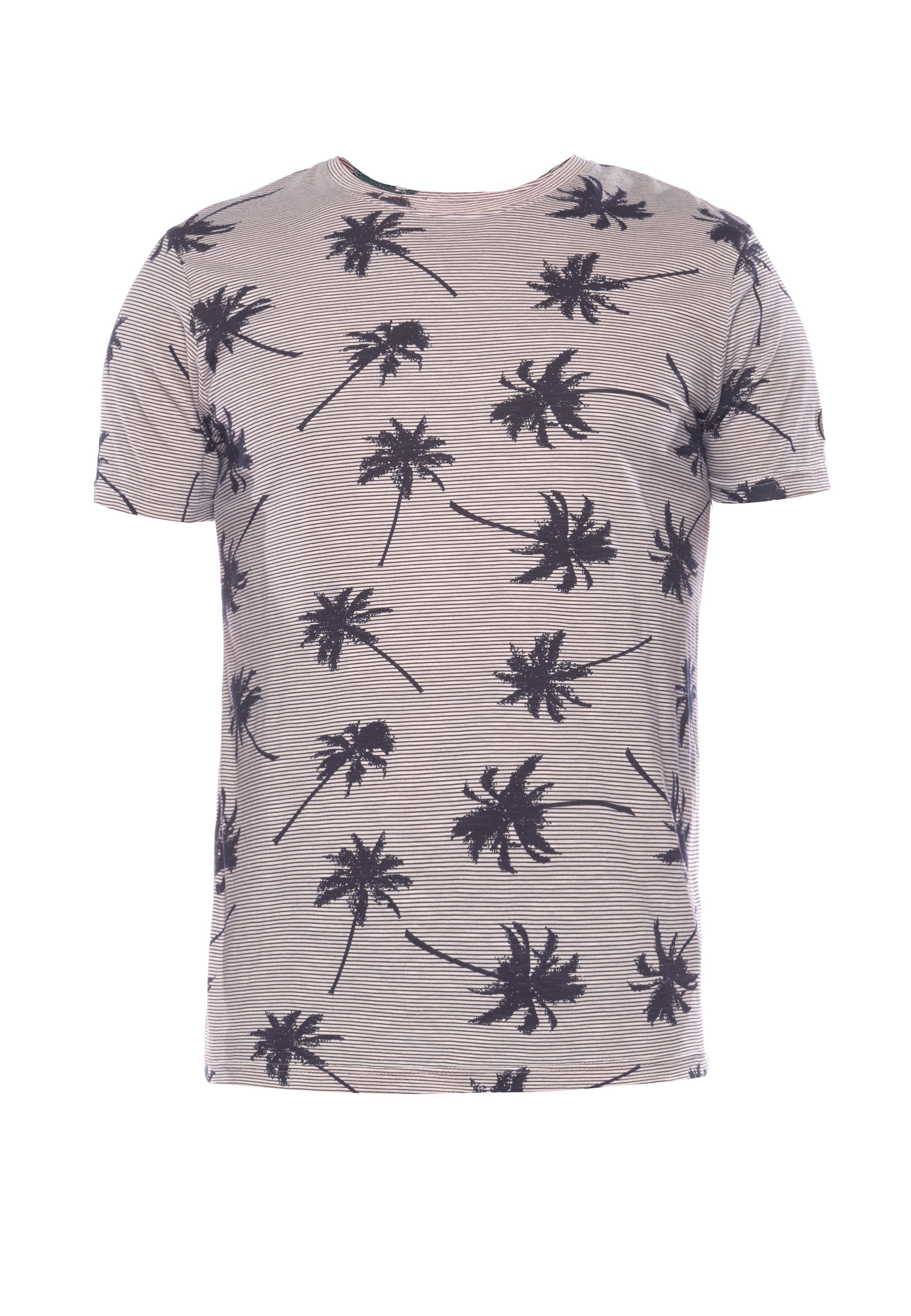 Le Temps Des Cerises T-Shirt, mit Palmendruck