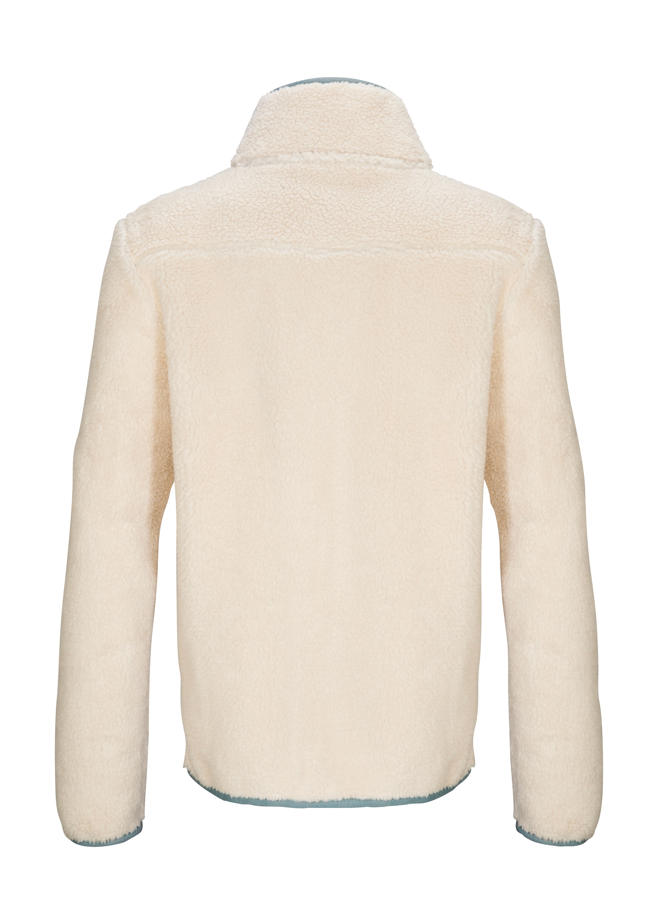 Killtec Fleecejacke »KOW 241 BYS FLC JCKT«, Weiche Sherpa Fleecejacke mit Kinnschutz und Stehkragen