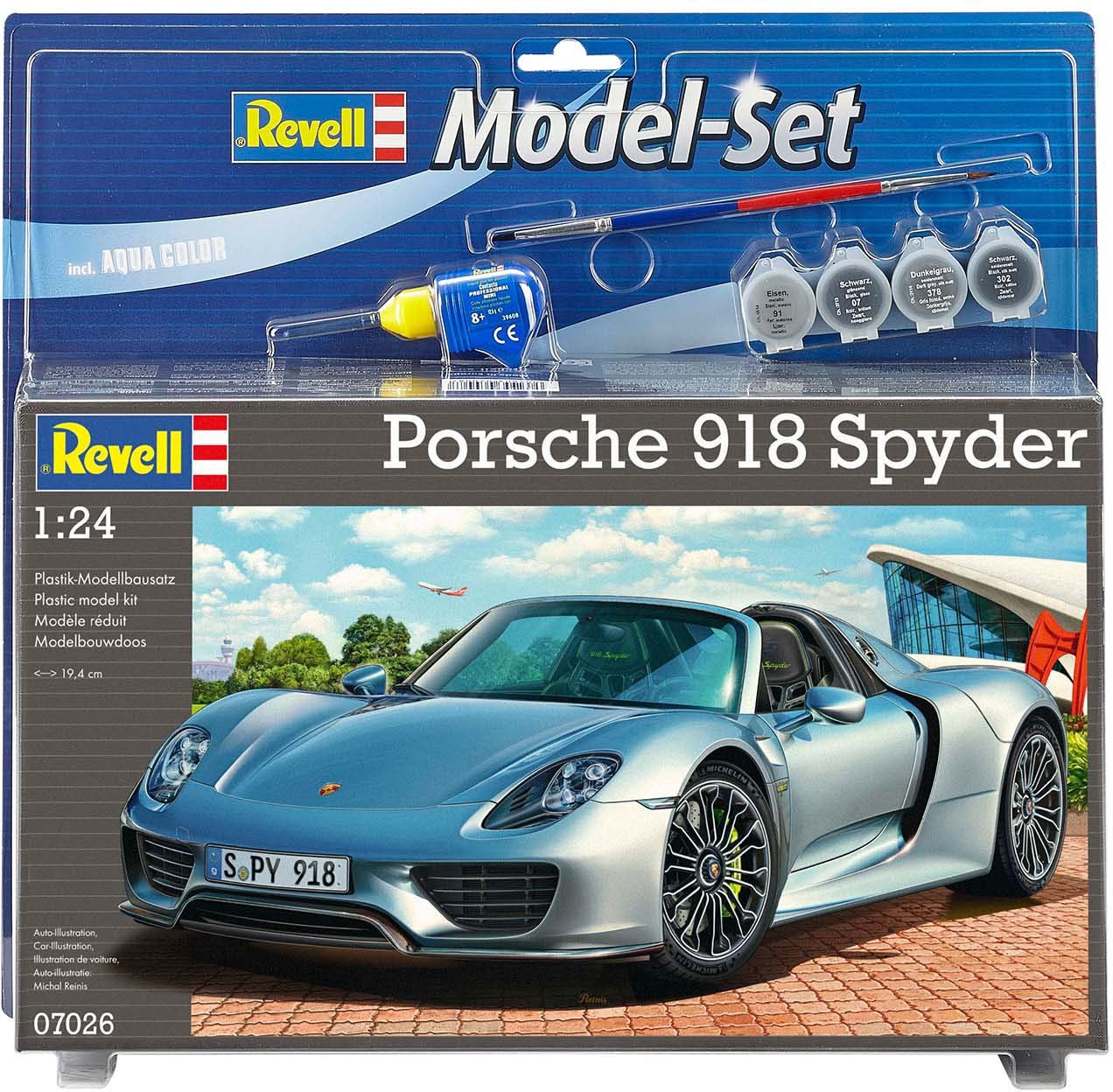 Revell® Modellbausatz »Porsche 918 Spyder«, 1:24, Made in Europe