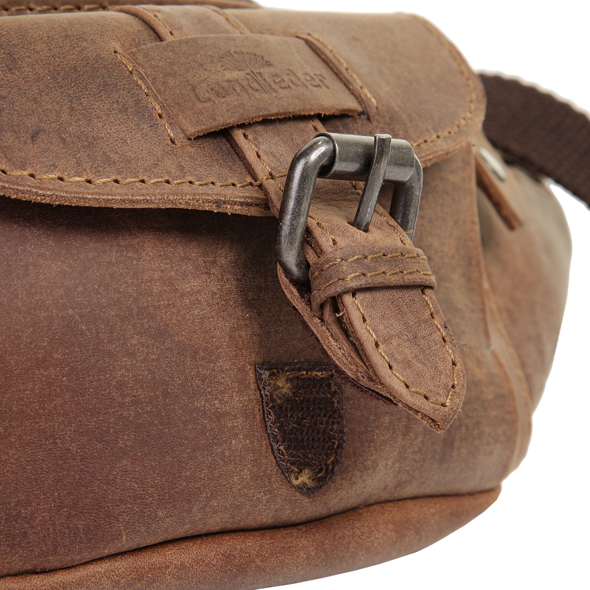 Landleder Gürteltasche »OLD SCHOOL«, echt Leder