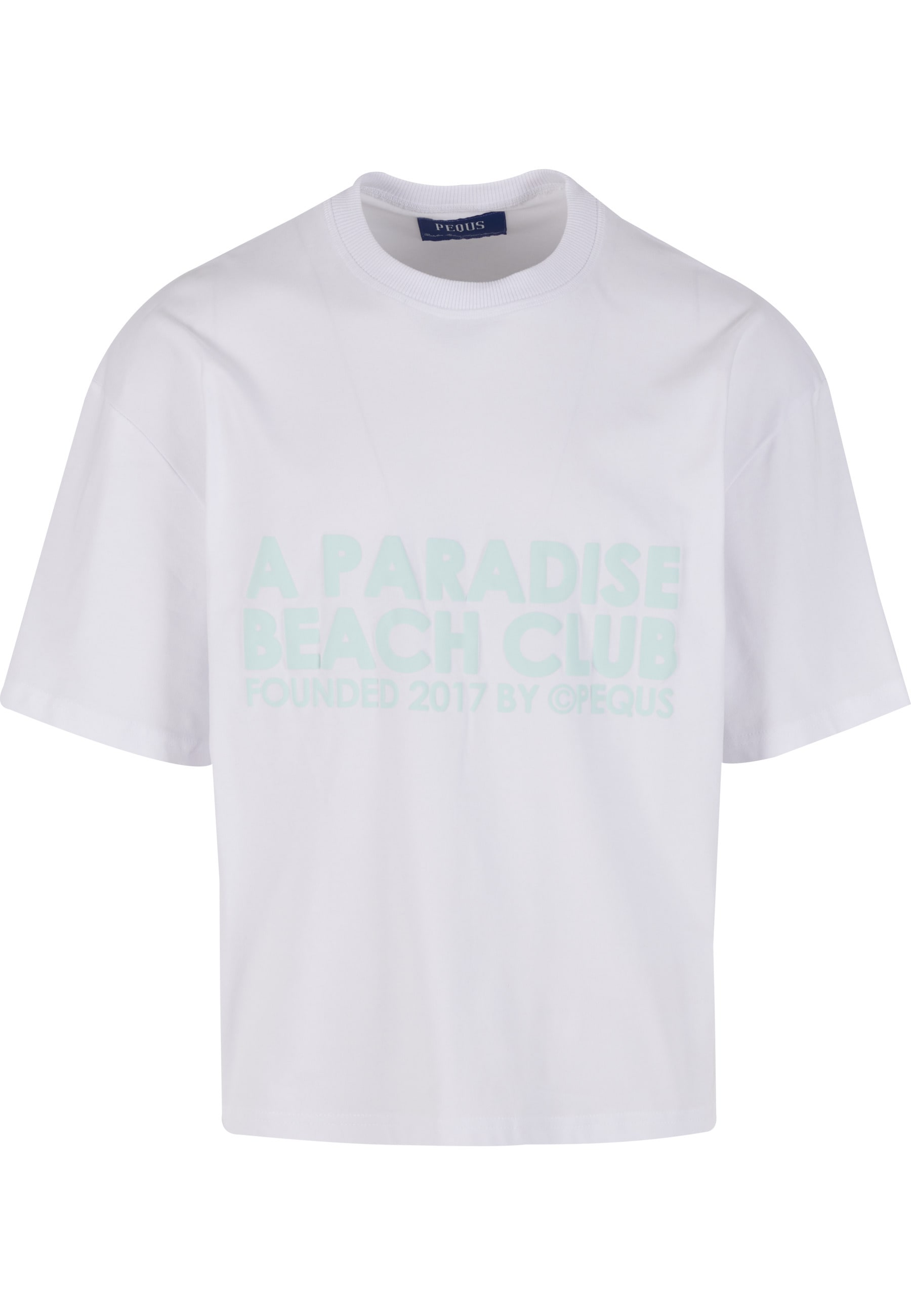 PEQUS T-Shirt "PEQUS PEQUS A Paradise Beach Club Front Logo T-Shirt" 1 Stk. günstig online kaufen