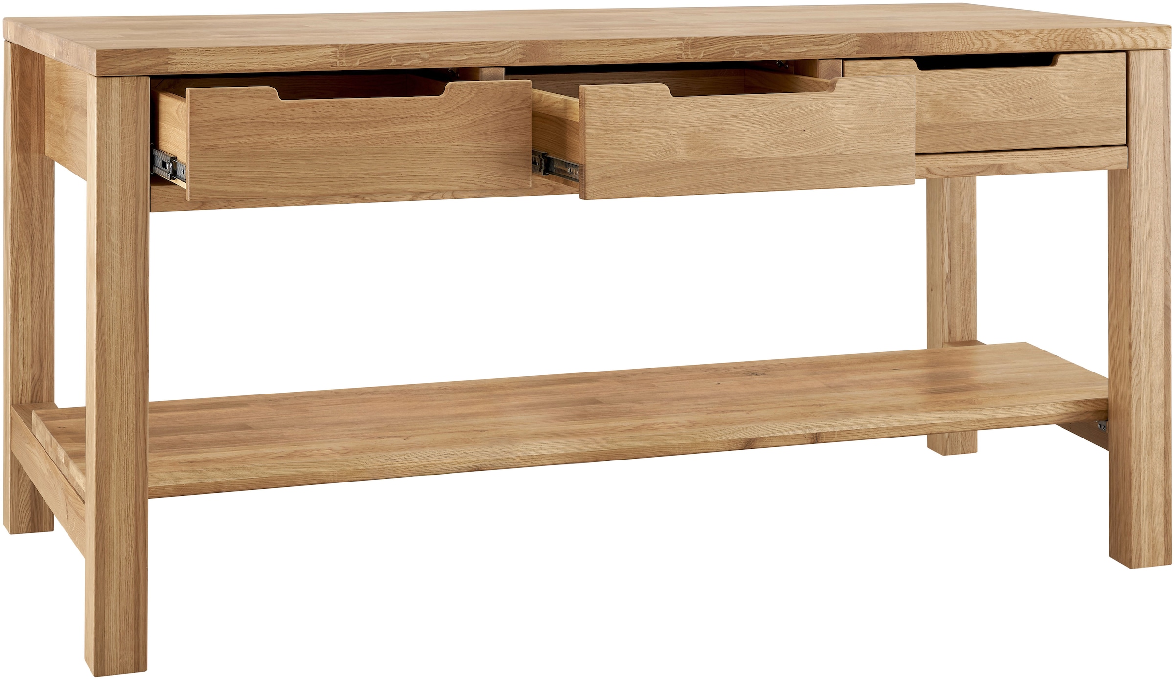 BASIC by Balculina Kücheninsel »Ponza, Kücheninsel BxHxT 180x91x90 cm«, Breite 180cm, Massivholz, Softclose und Vollauszug