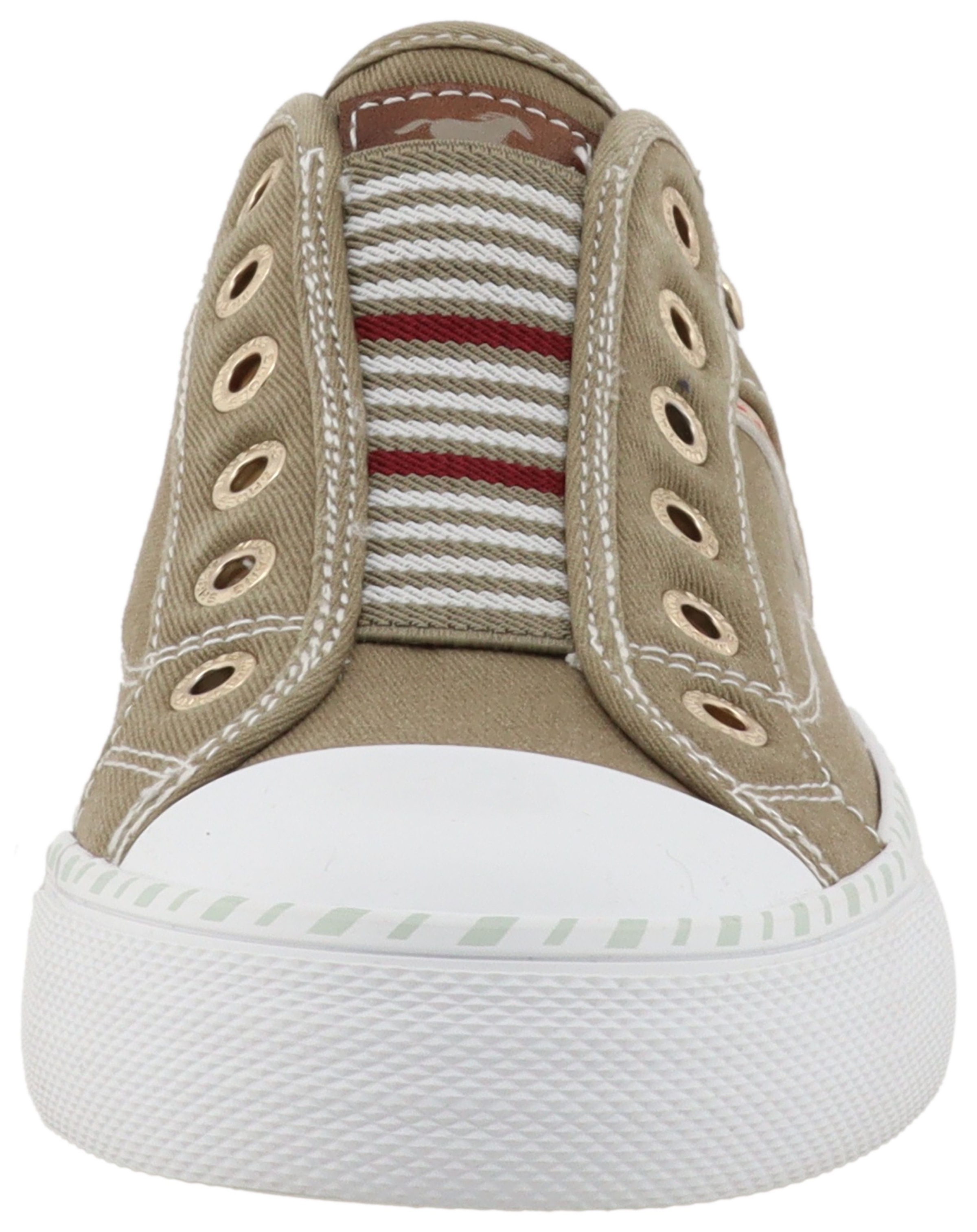 Mocassin Slip-On Mustang Shoes Khaki 40 6