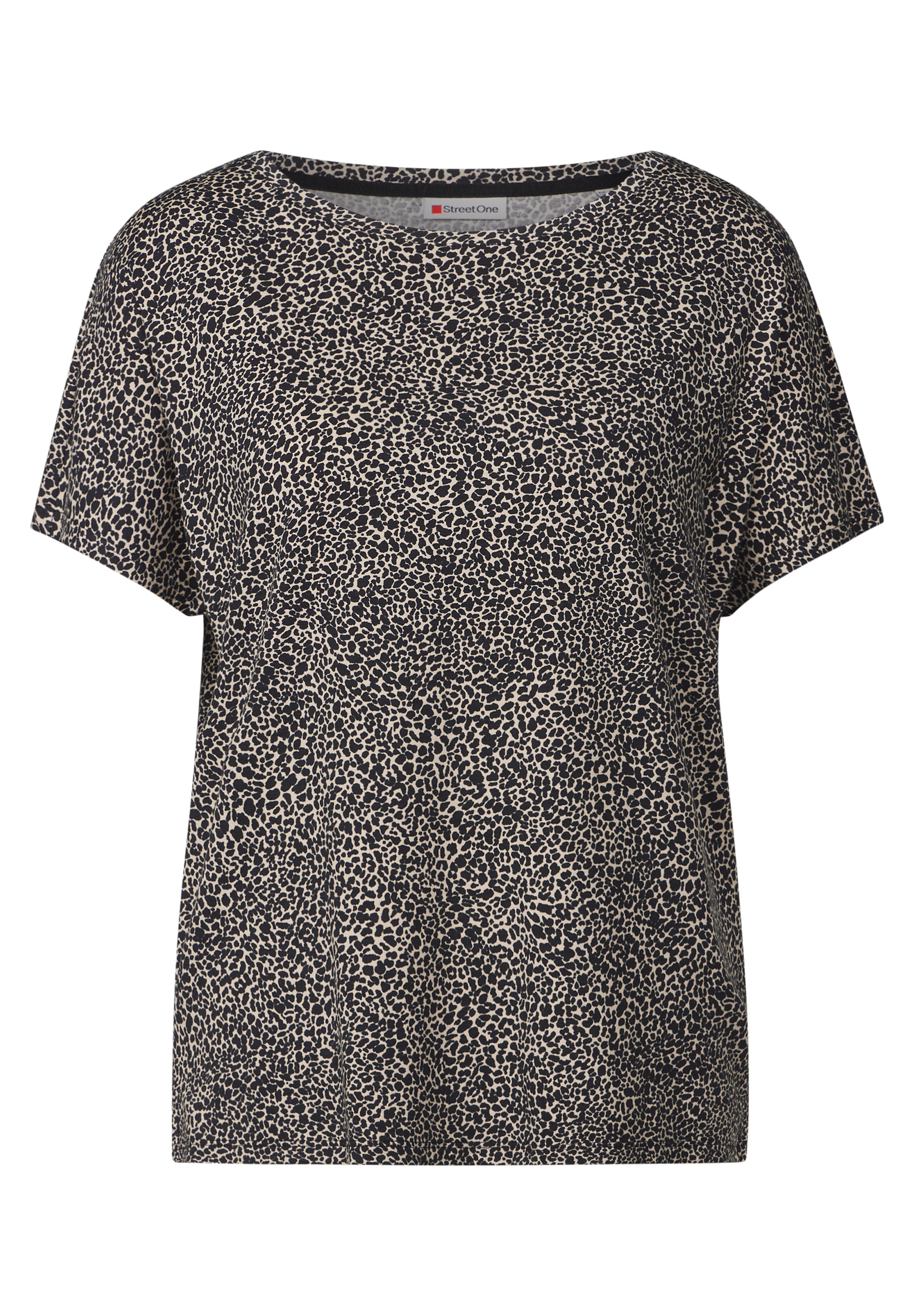 STREET ONE T-Shirt, aus softem Materialmix