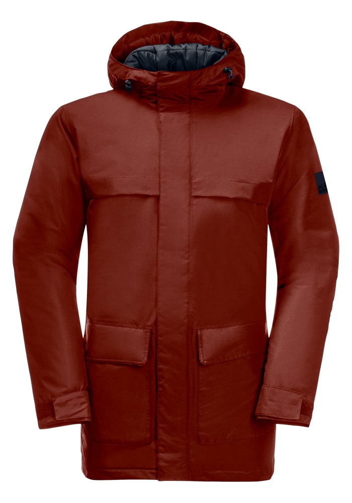 Jack Wolfskin Funktionsparka "WINTERLAGER PARKA M", mit Kapuze