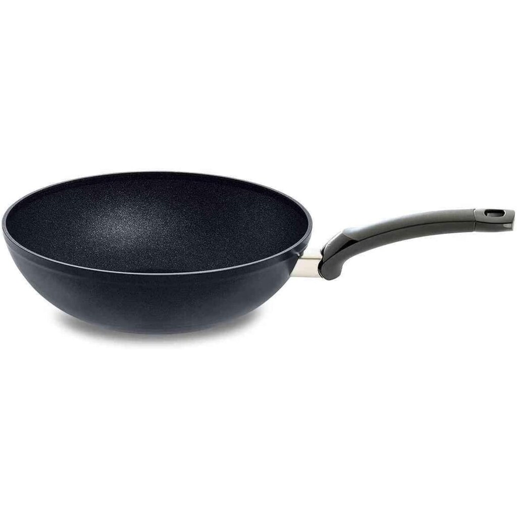 Fissler Wok »Adamant®«, Aluminium, (1 tlg.), induktionsgeeignet, kratzfeste Antihaft-Beschichtung, Made in Germany