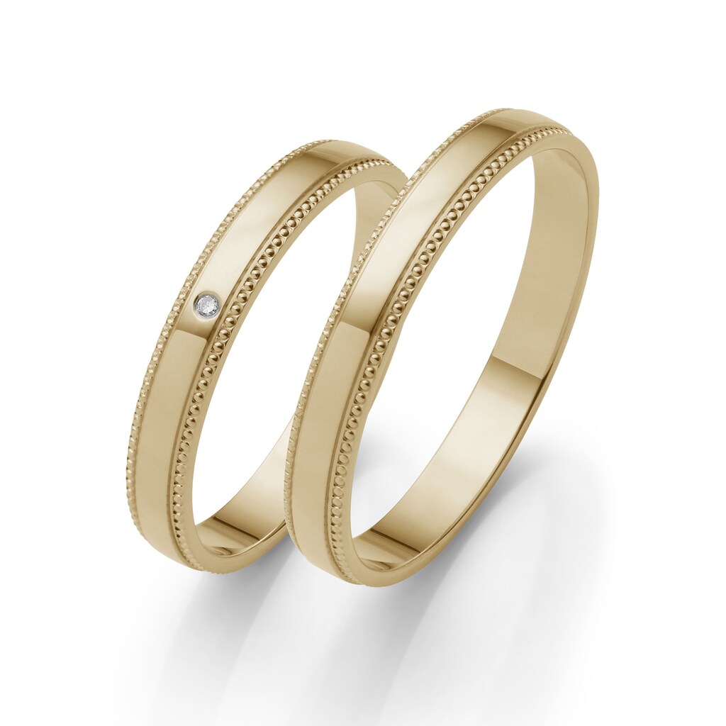 Firetti Trauring »Schmuck Geschenk Gold 375 Hochzeit Ehering "LIEBE"«