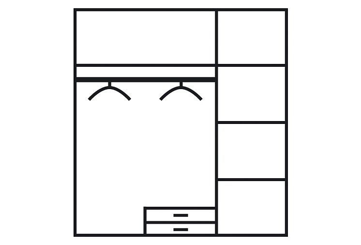 rauch Kleiderschrank "Kleiderschrank Schrank Garderobe Wäscheschrank Anklei günstig online kaufen