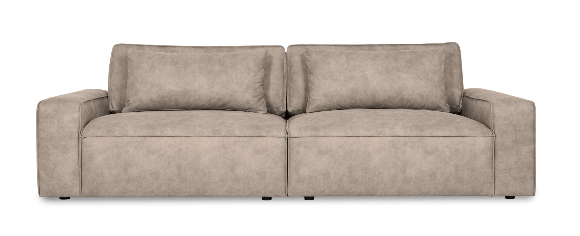 OTTO home 3-Sitzer »Mittel« Breite 245 cm, bodentief, extra Kissen inkl., tiefe Sitzfläche