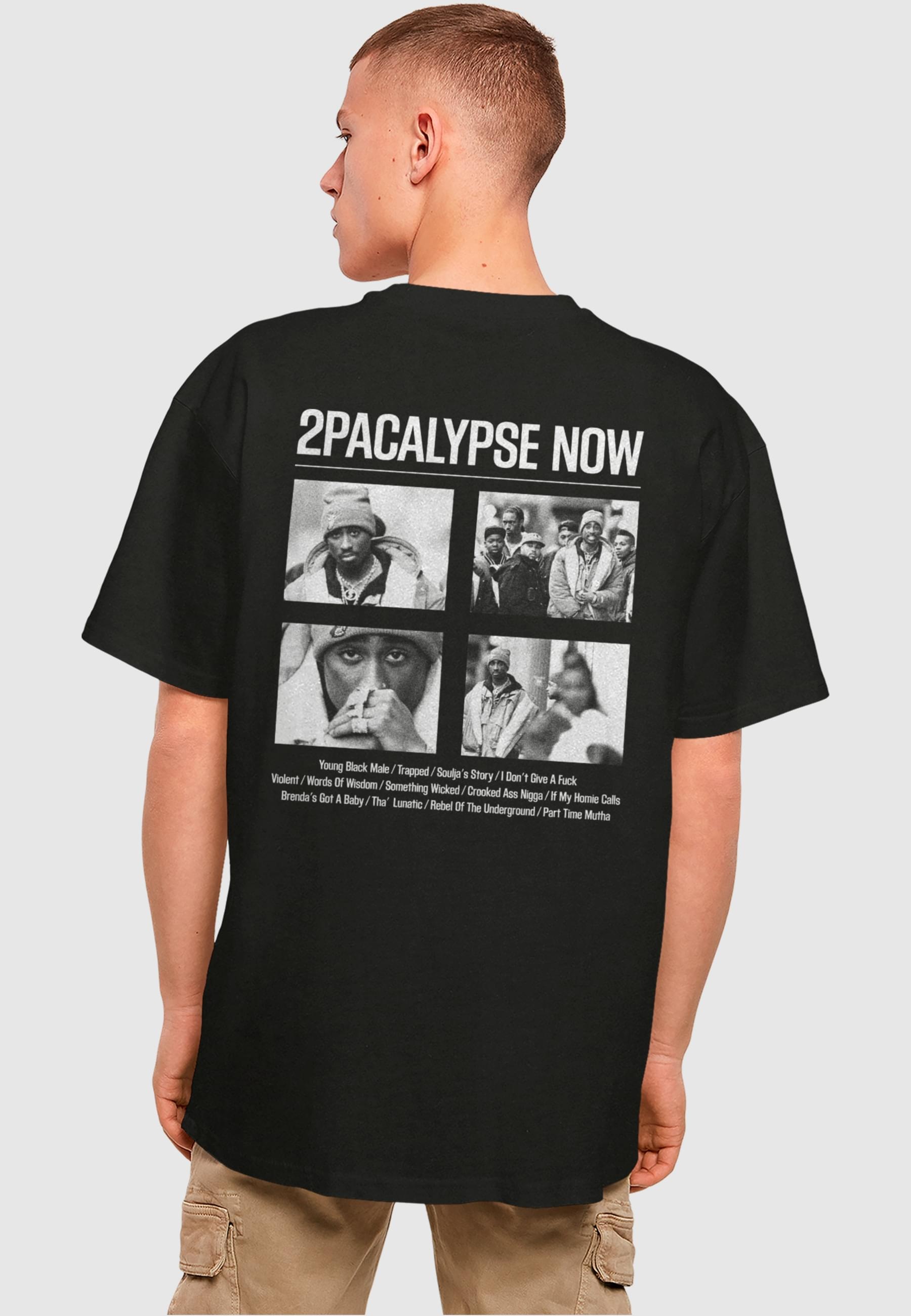 MisterTee T-Shirt »MisterTee Herren 2Pac - 2Pacalypse Now Oversize Tee« 1 Stk.