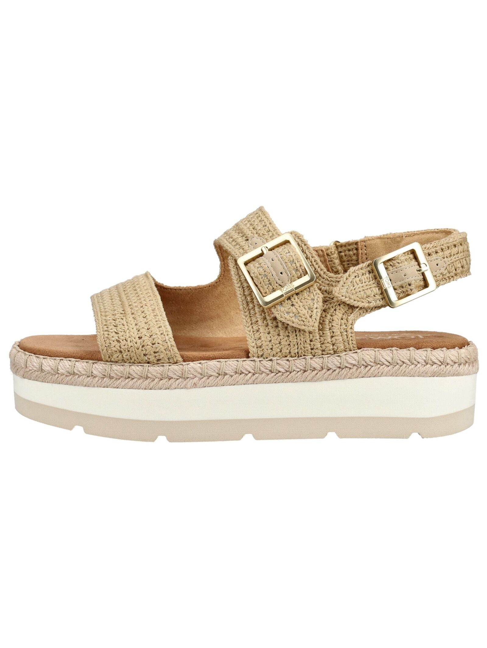 TOMS Riemchensandale »TOMS Sandalen Leder/Textil«