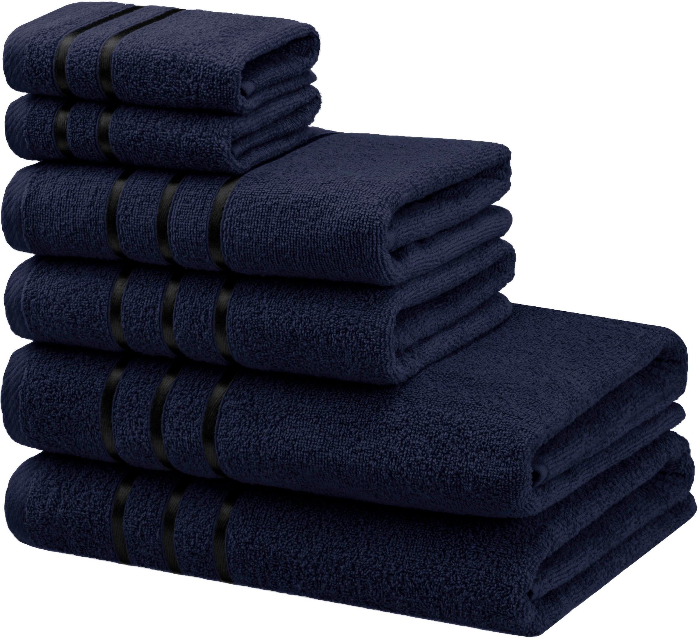 Bruno Banani Handtuch Set "Clement, Duschtücher, Handtücher, Seiftücher" Se günstig online kaufen