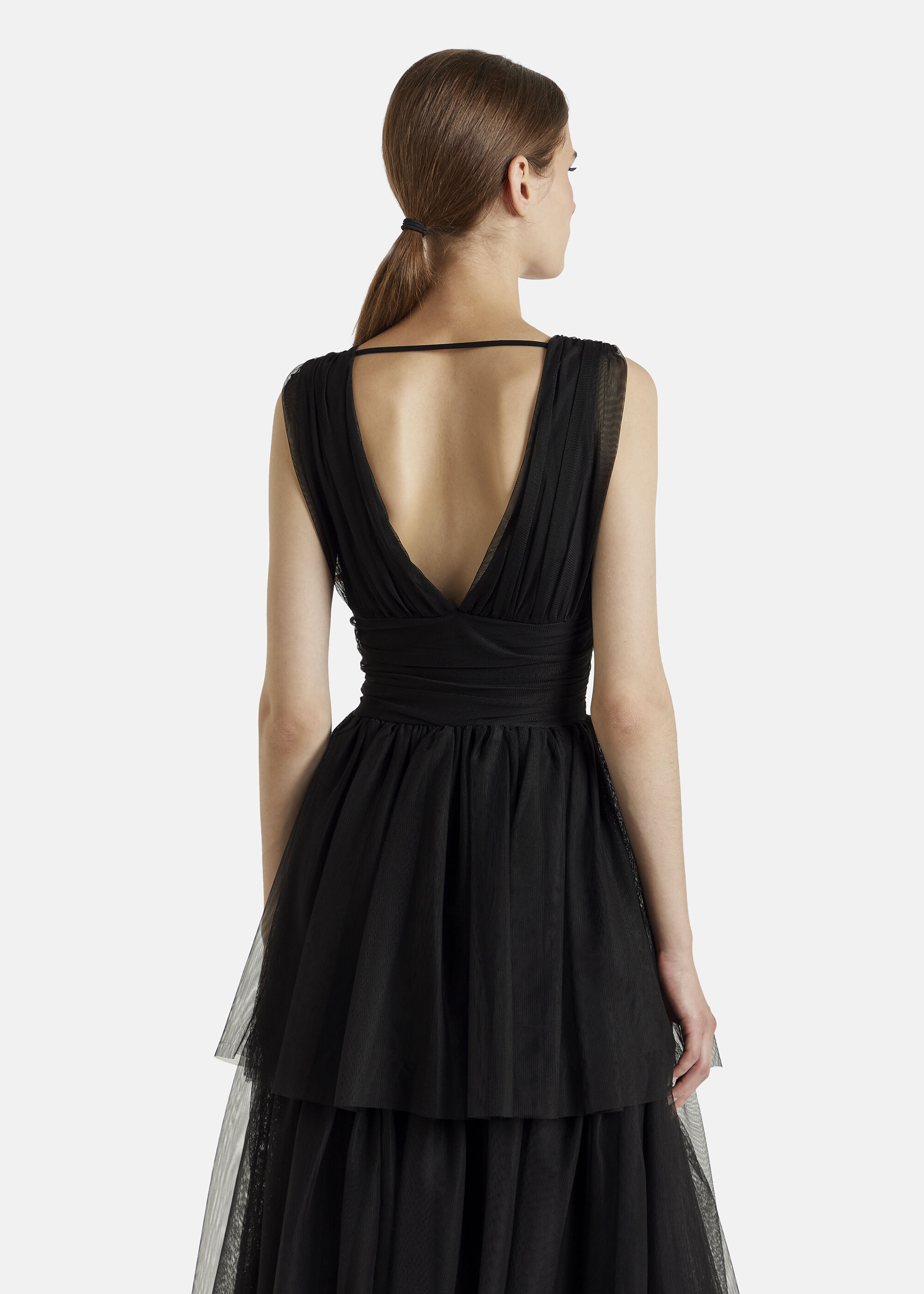 Nicowa Volantkleid »Nicowa Volantkleid BALINO« Ohne Taschen aus Tüll