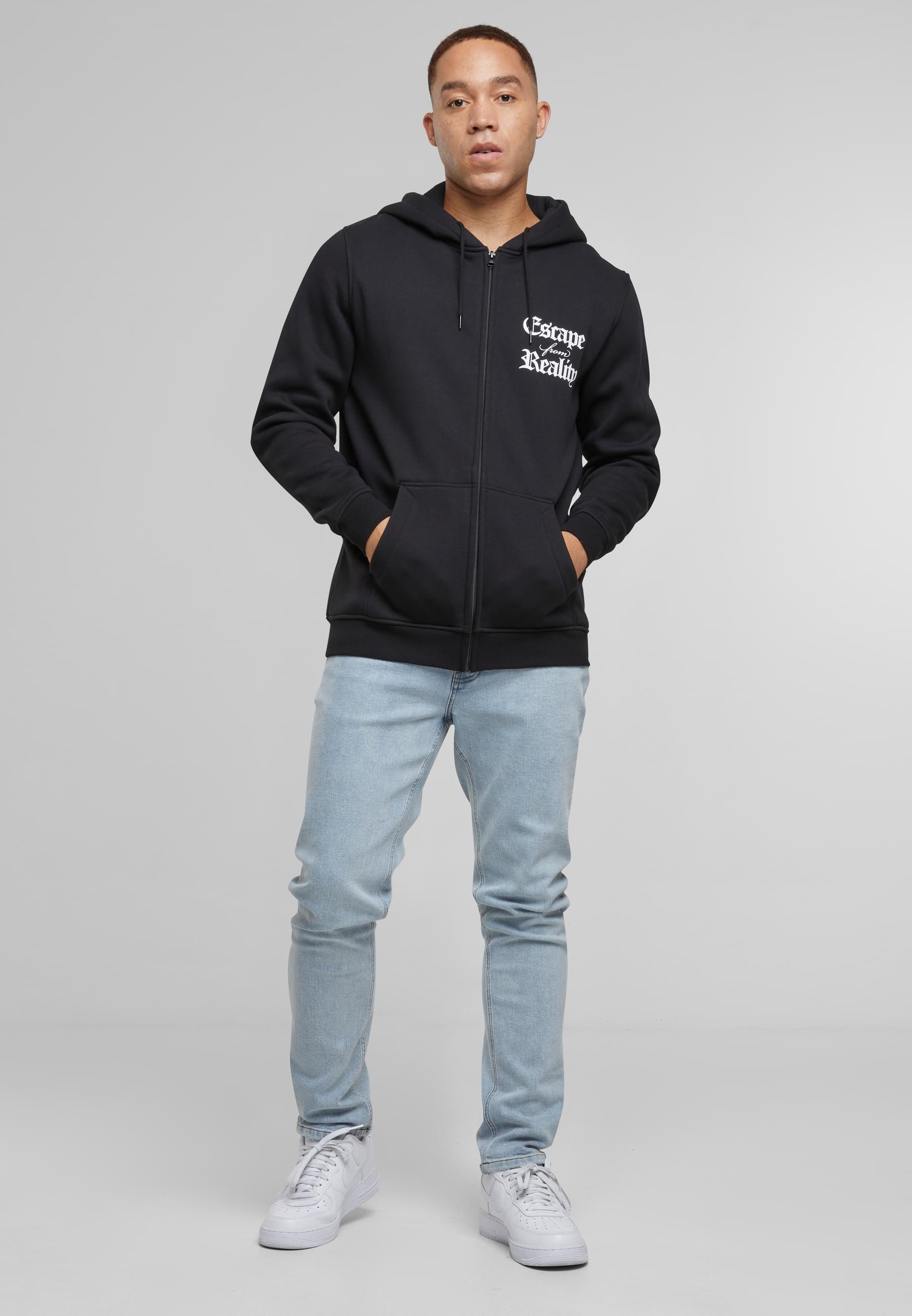 MisterTee Sweatjacke »MisterTee Escape From Reality Zip Hoody«