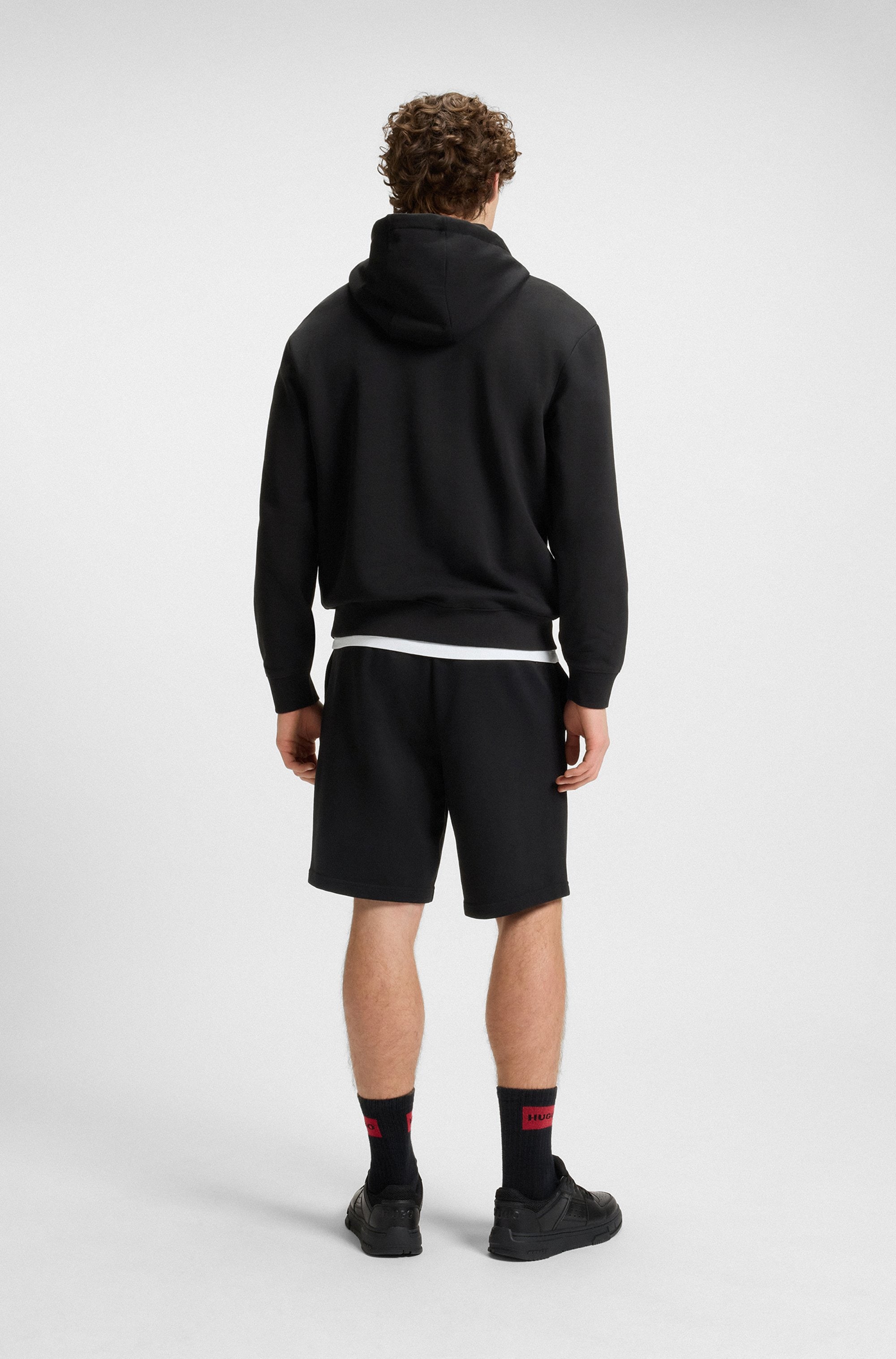HUGO Sweatshorts »Dayono«  Relaxed Fit, Elastikbund, reine Baumwolle