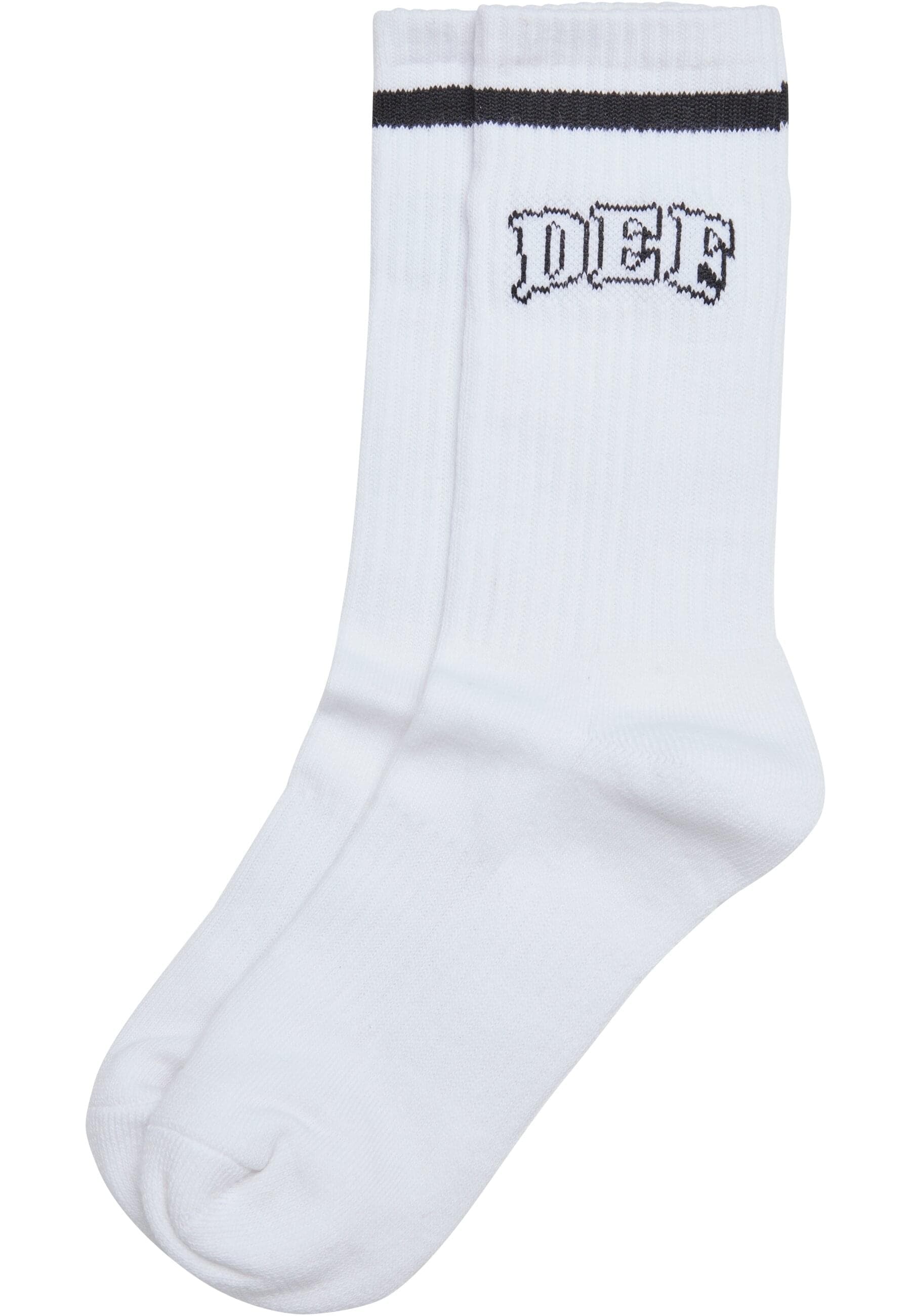 DEF Basicsocken "DEF Unisex DEF College Socks", (1 Paar)