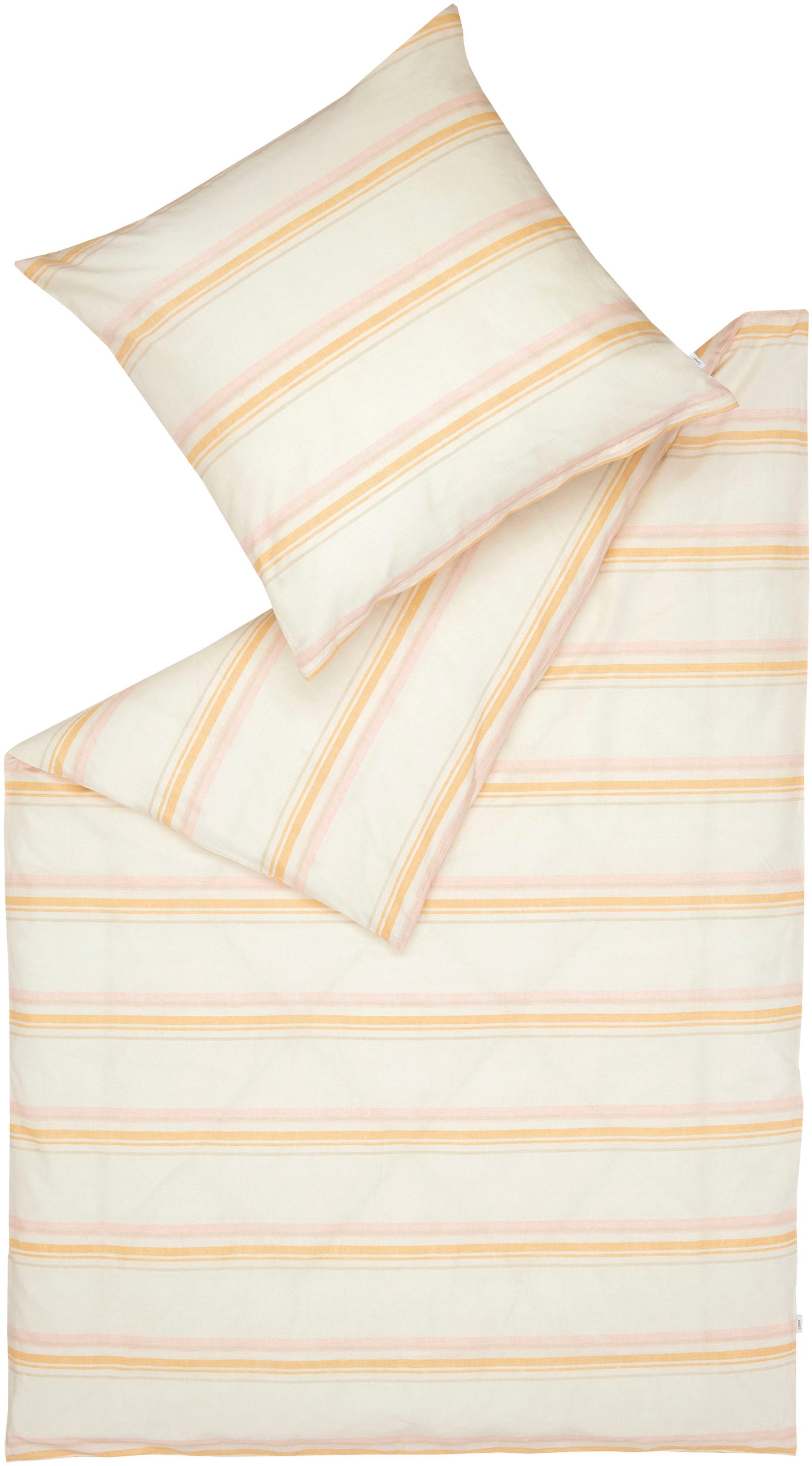 Esprit Bettwäsche "Adrien" 2 Stk. tlg. mehrfarbige Querstreifen günstig online kaufen