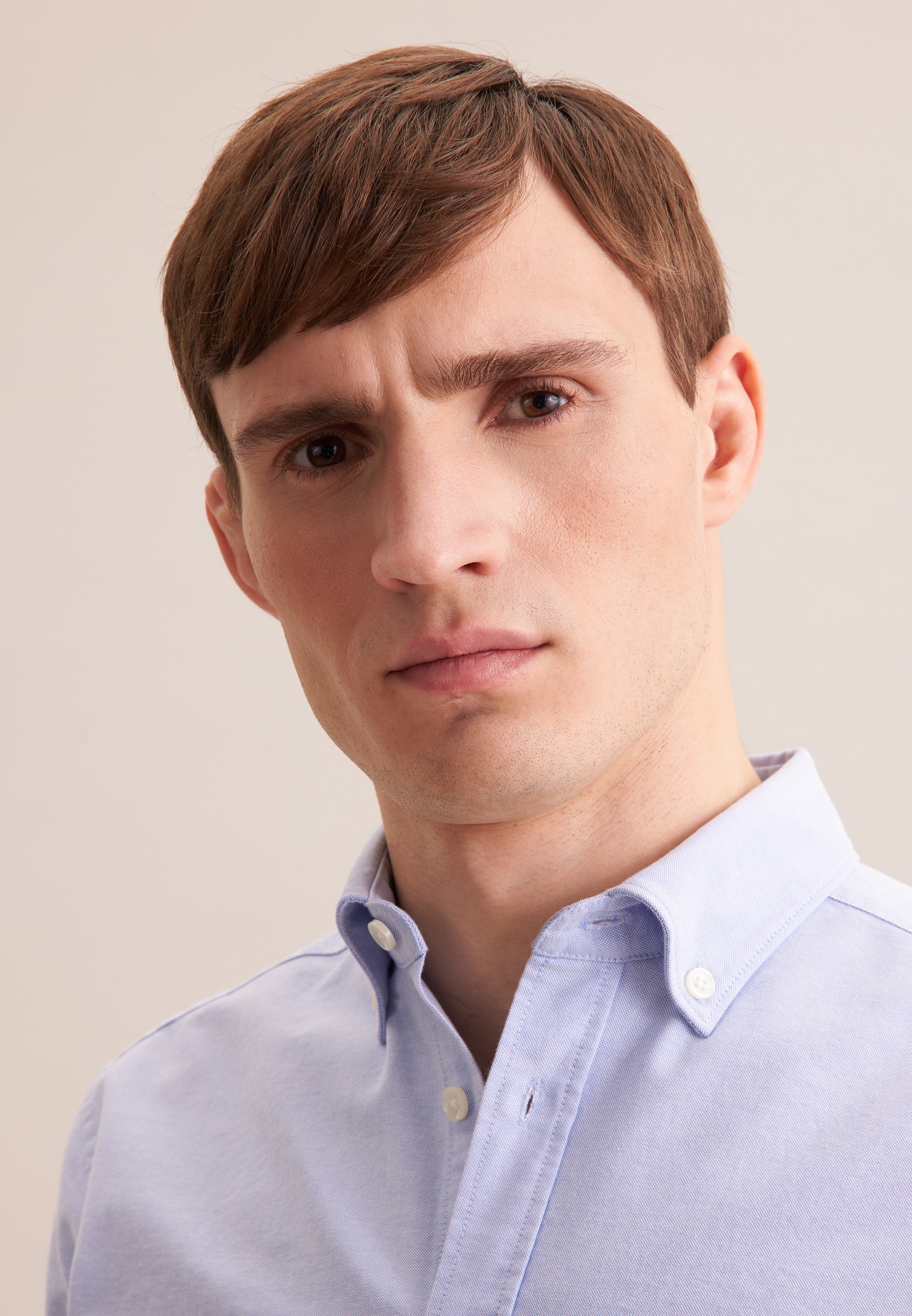 seidensticker Businesshemd, Regular Button-Down-Kragen Uni