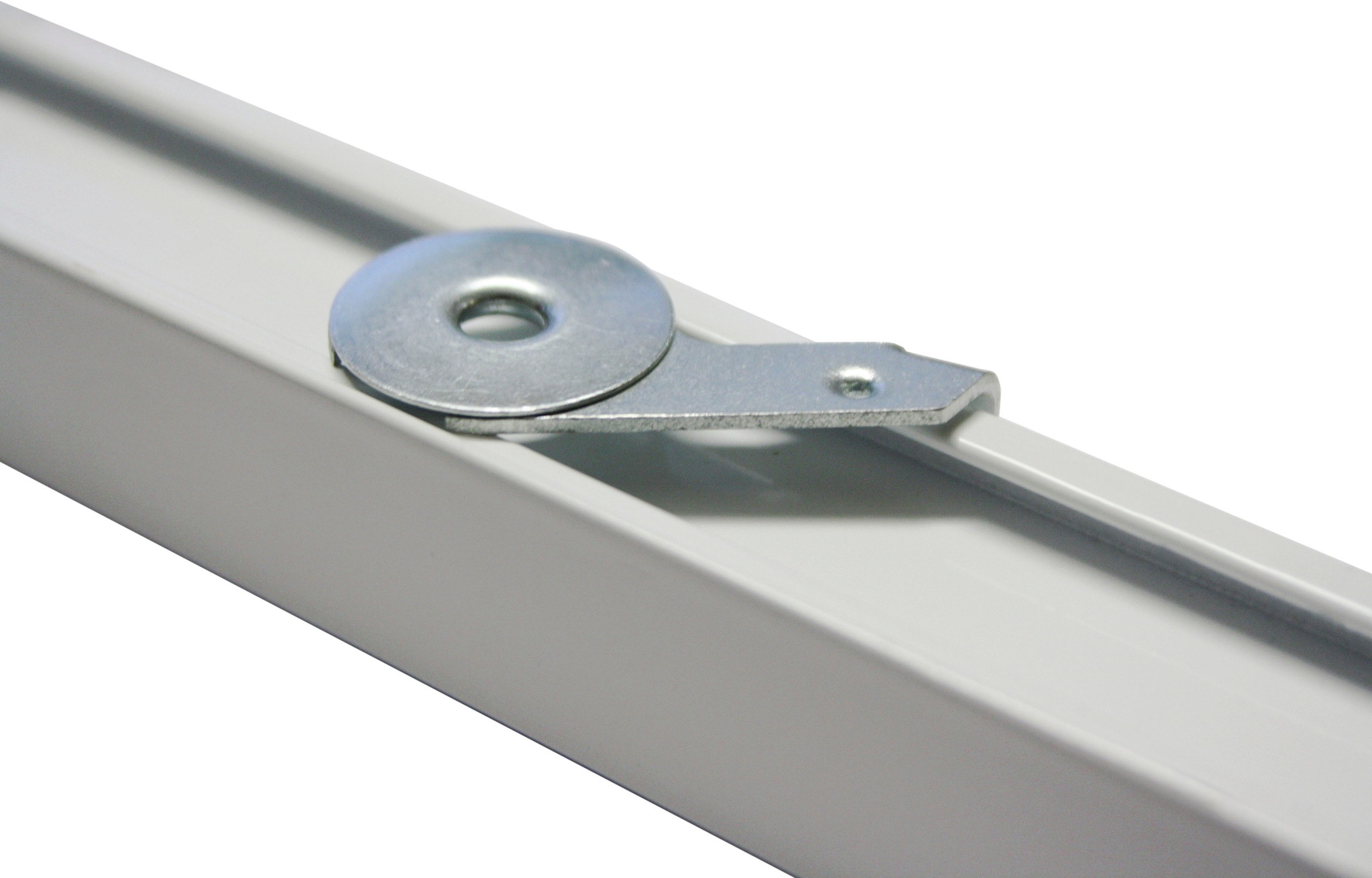 GARDINIA Deckenträger für Sichtschutz »Luna«, (2 St.), Serie Aluminium-VHS Set Luna