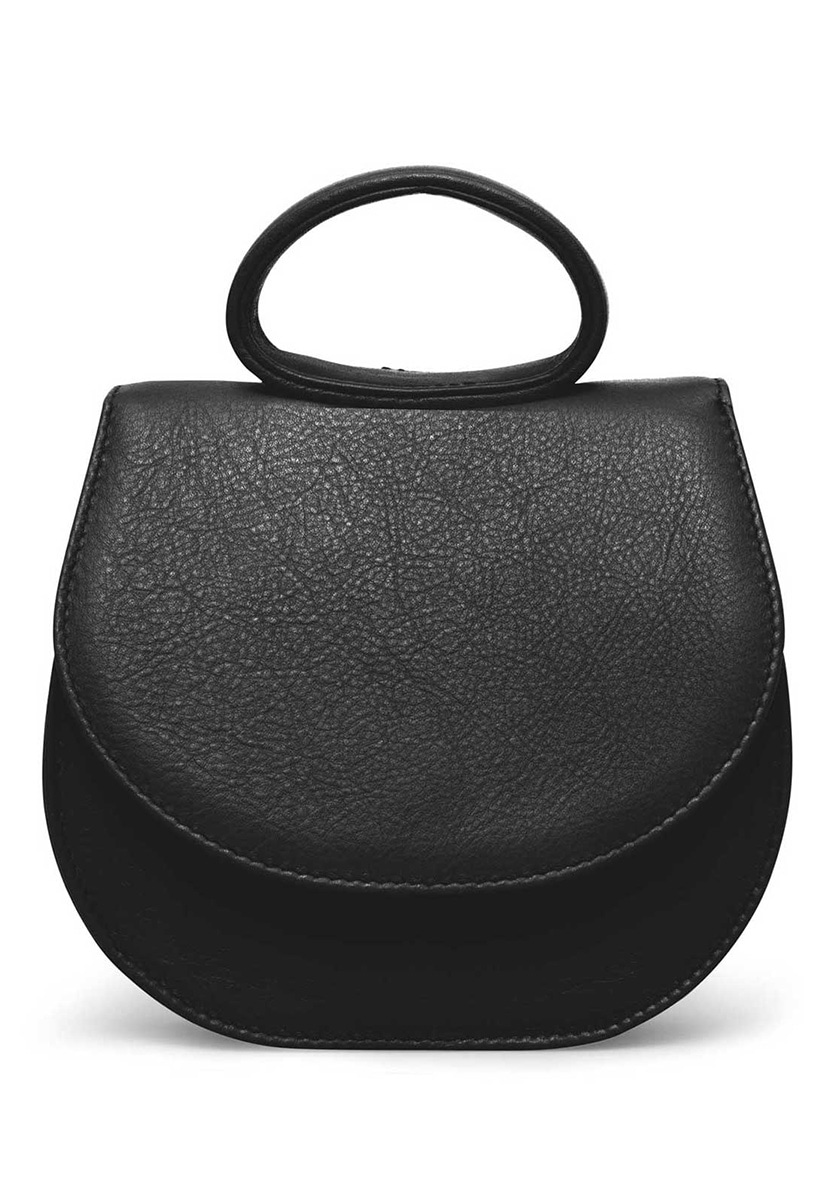 GRETCHEN Schultertasche "Ebony Mini Loop Bag", aus italienischem Kalbsleder günstig online kaufen