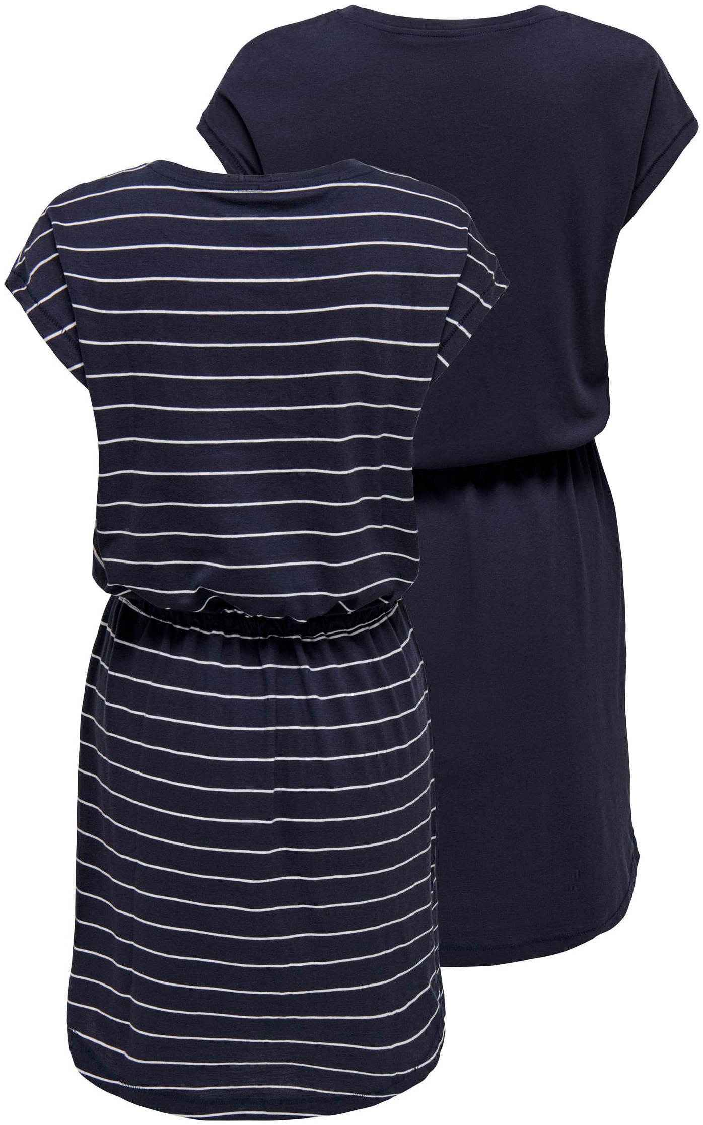 online (2er-Pack) Shirtkleid kaufen DRESS BAUR »ONLMAY S/S ONLY | PACK«, 2