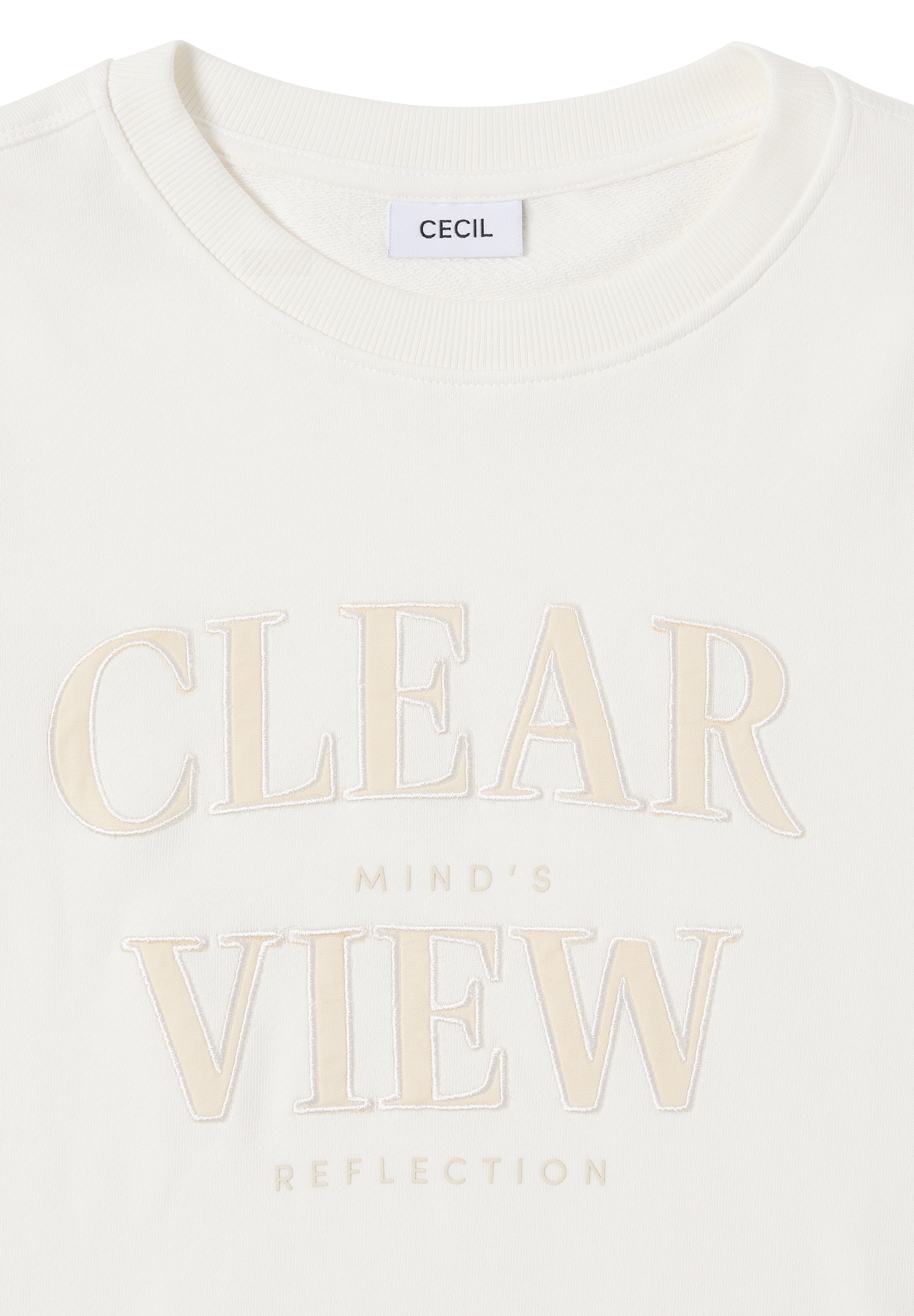 Cecil Sweatshirt, aus reiner Baumwolle
