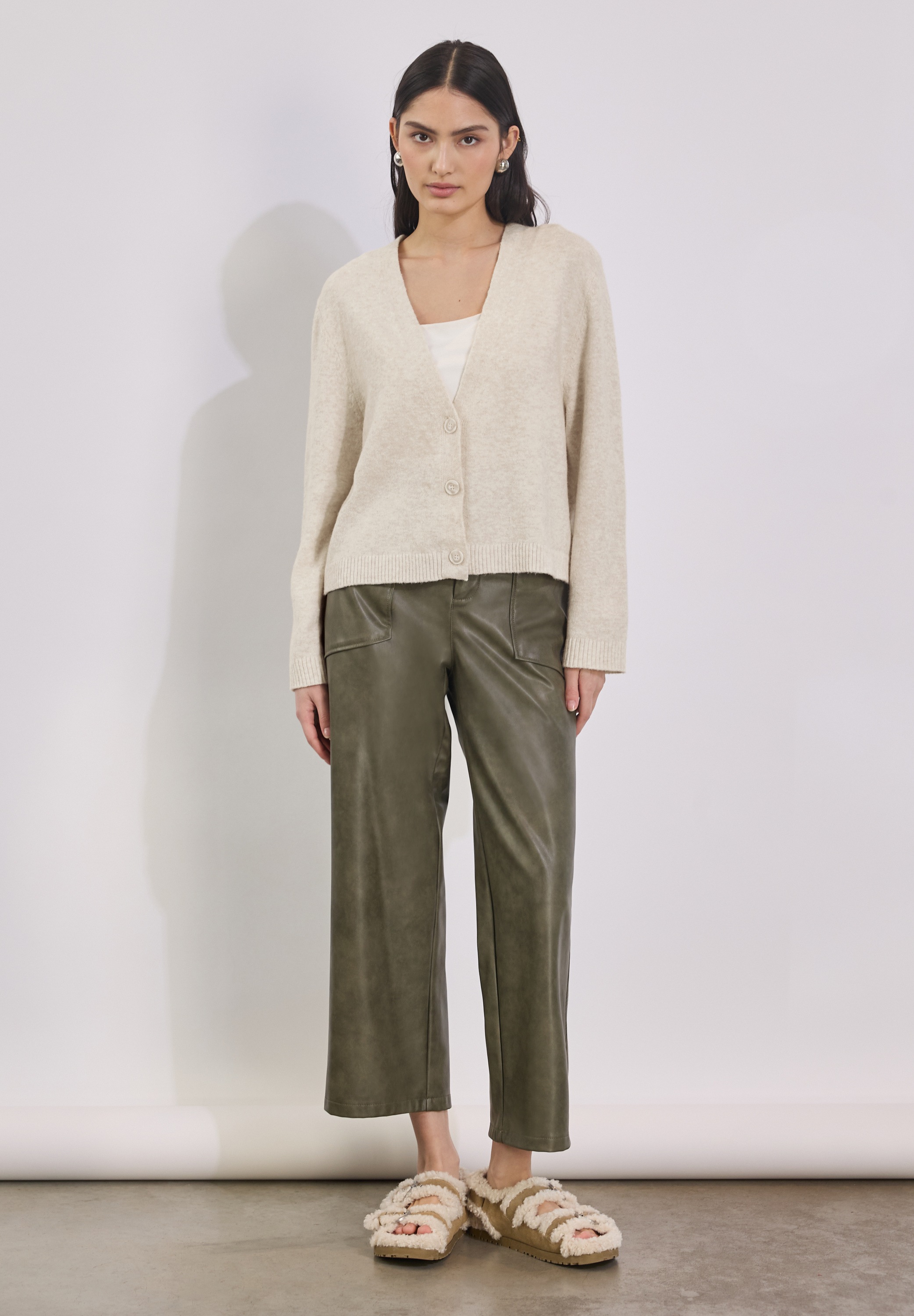 STREET ONE STUDIO Cardigan, mit Knopfleiste