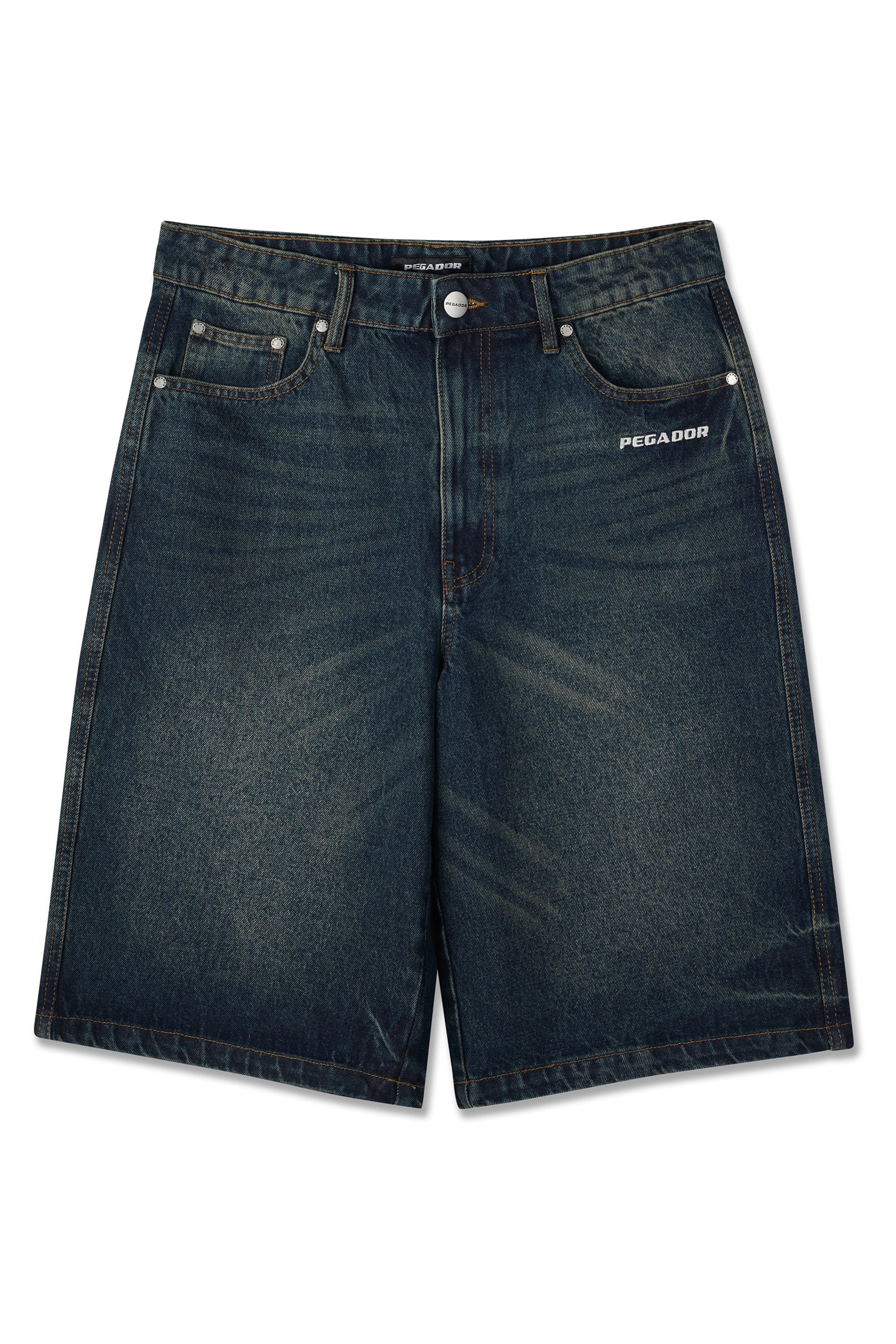 PEGADOR Jeansshorts »Kolar Jorts« Baumwolle, regular fit