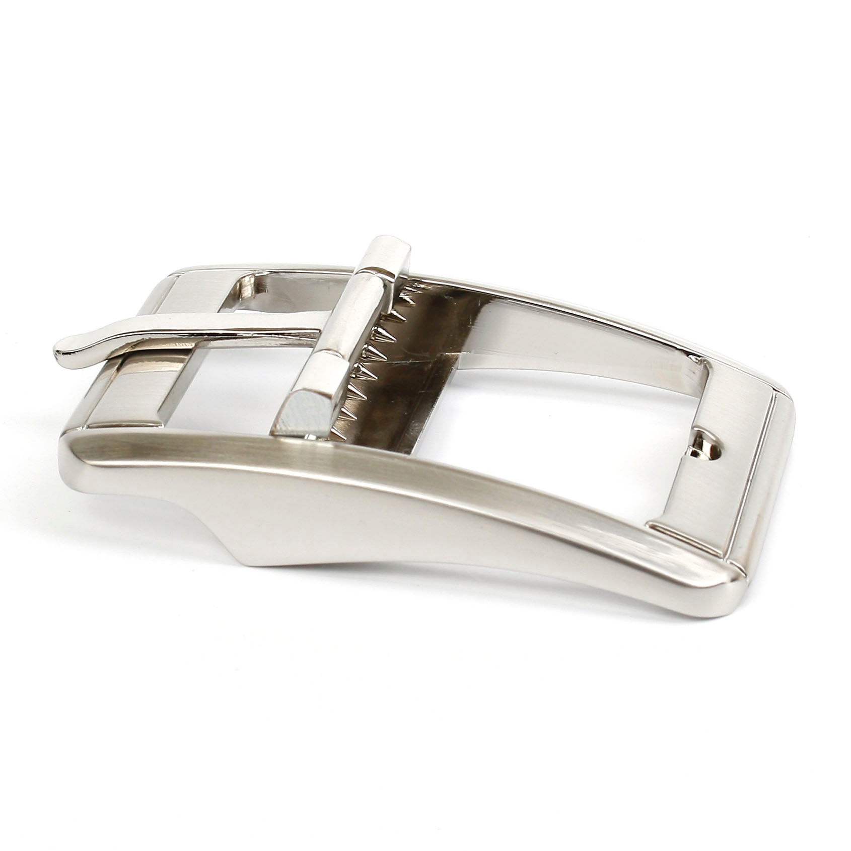 Thumbnail - Anthoni Crown Ledergürtel Jeansledergürtel in silberfarben