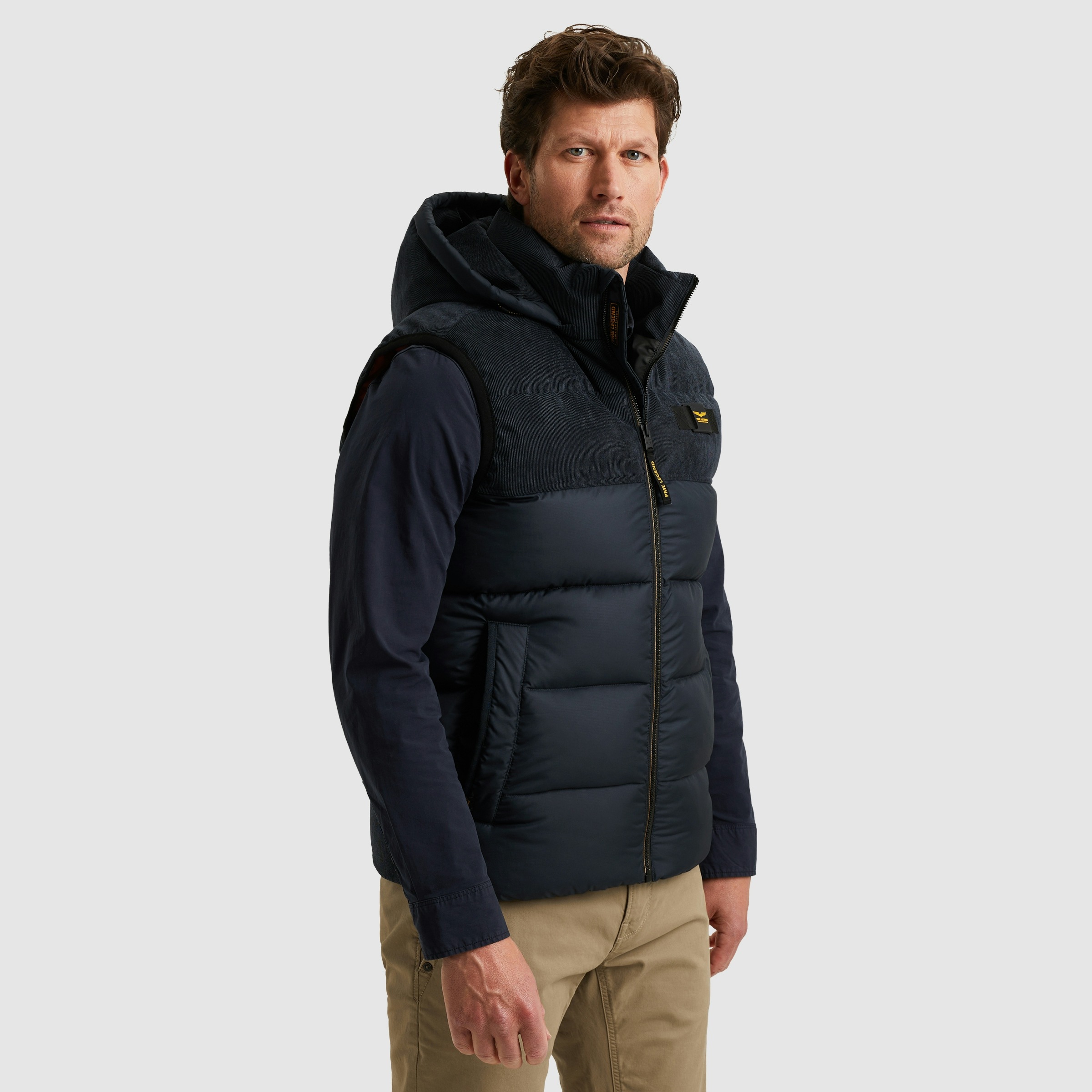 PME LEGEND Steppweste, mit Logo Stickerei günstig online kaufen