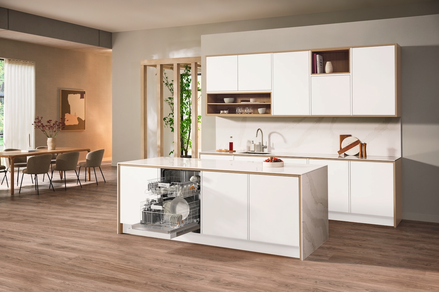 Miele teilintegrierbarer Geschirrspüler »G 5611 i Active«, 13 Maßgedecke