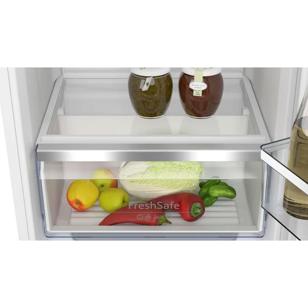 NEFF Einbaukühlschrank »KI1312FE0«, KI1312FE0, 102,1 cm hoch, 54,1 cm breit, Fresh Safe: Schublade für flexible Lagerung von Obst & Gemüse