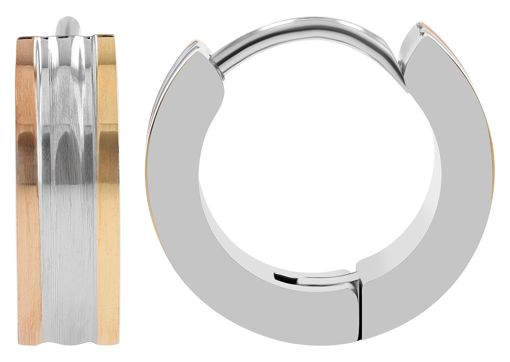 Adelia´s Paar Creolen "Damen Ohrringe – Creole aus Edelstahl" Perfekt als G günstig online kaufen