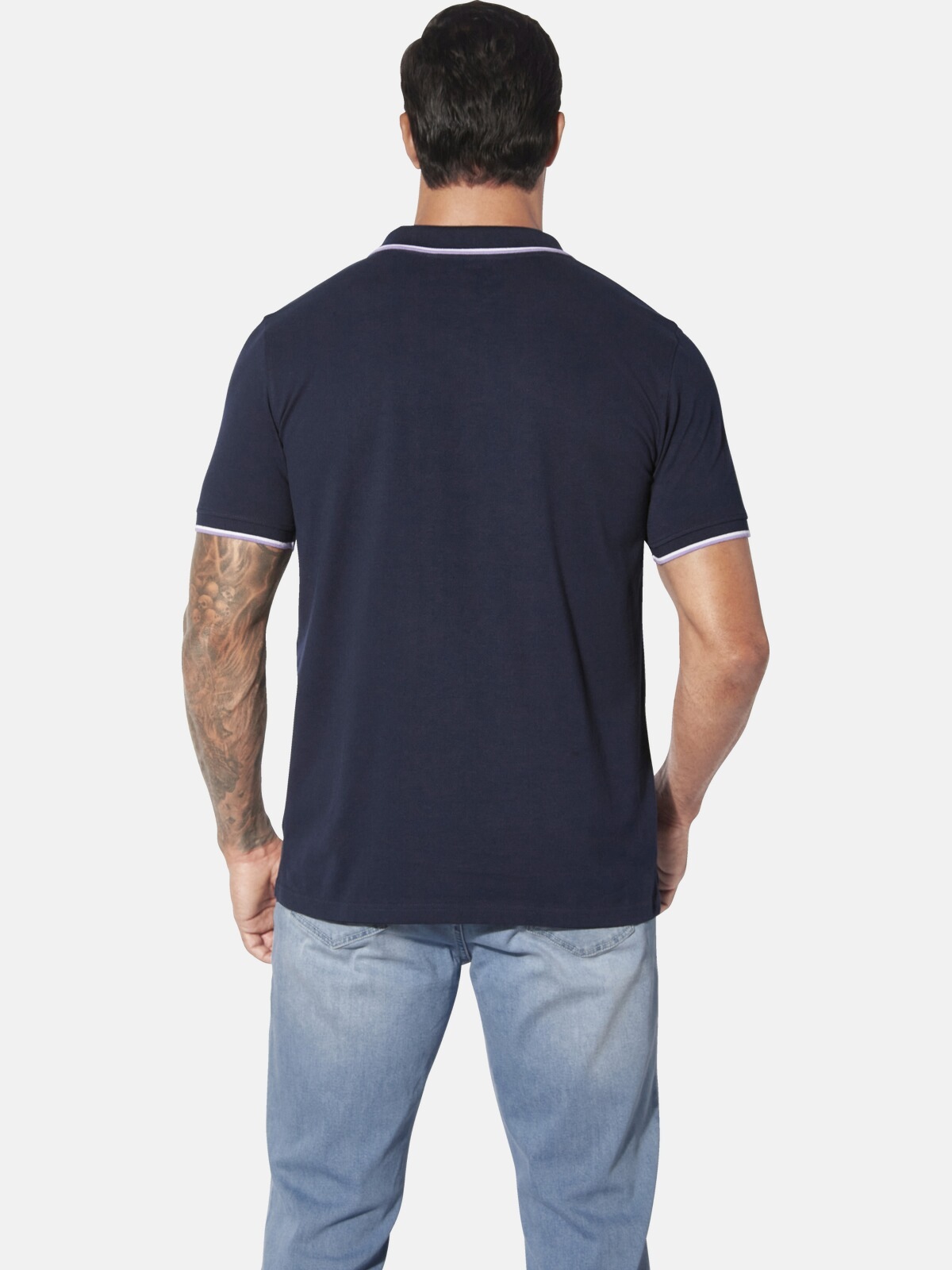 Jan Vanderstorm Poloshirt »Poloshirt PERDER«, (1 tlg.)
