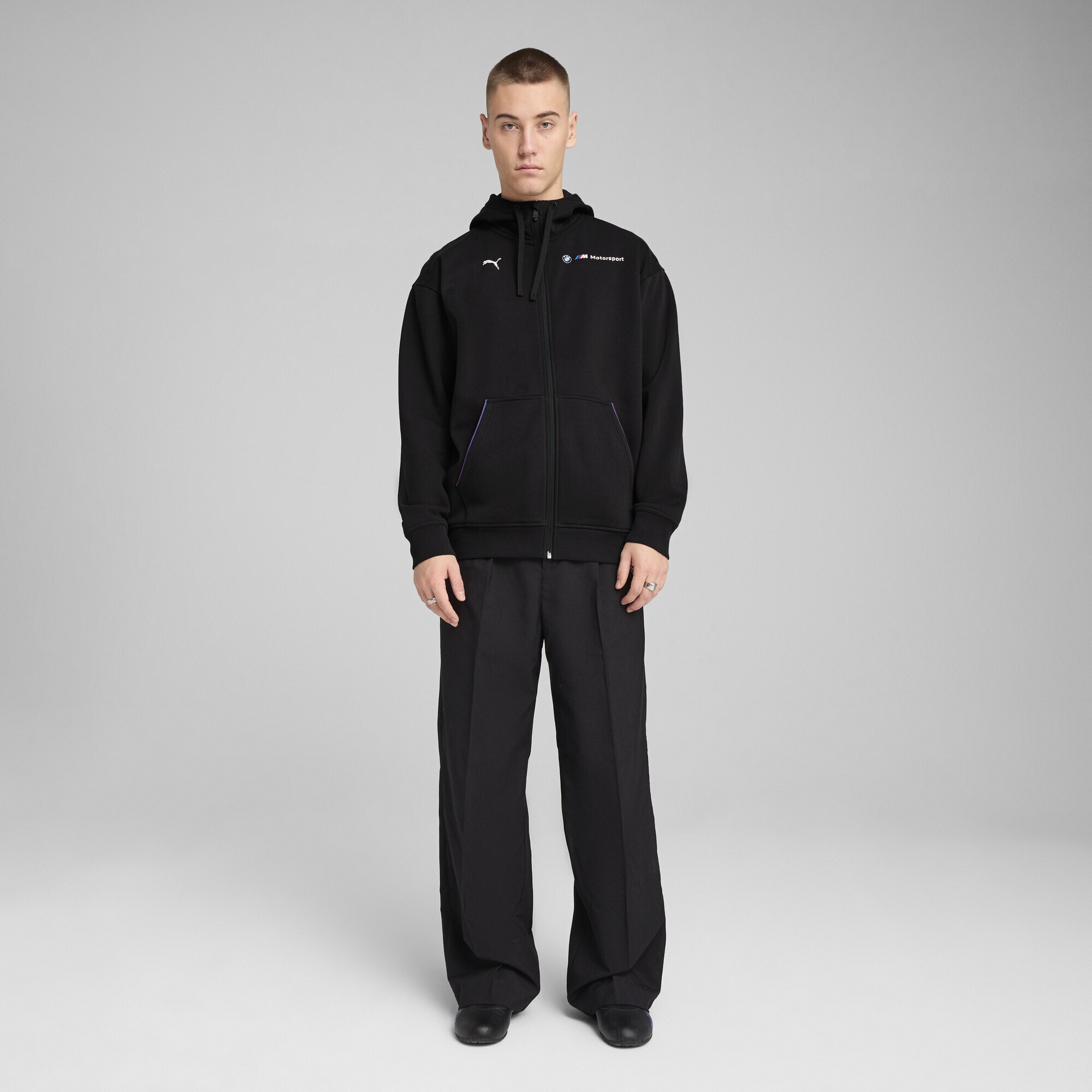 PUMA Sweatjacke "BMW M Motorsport Essentials+ Fleecejacke mit Kapuze Herren günstig online kaufen