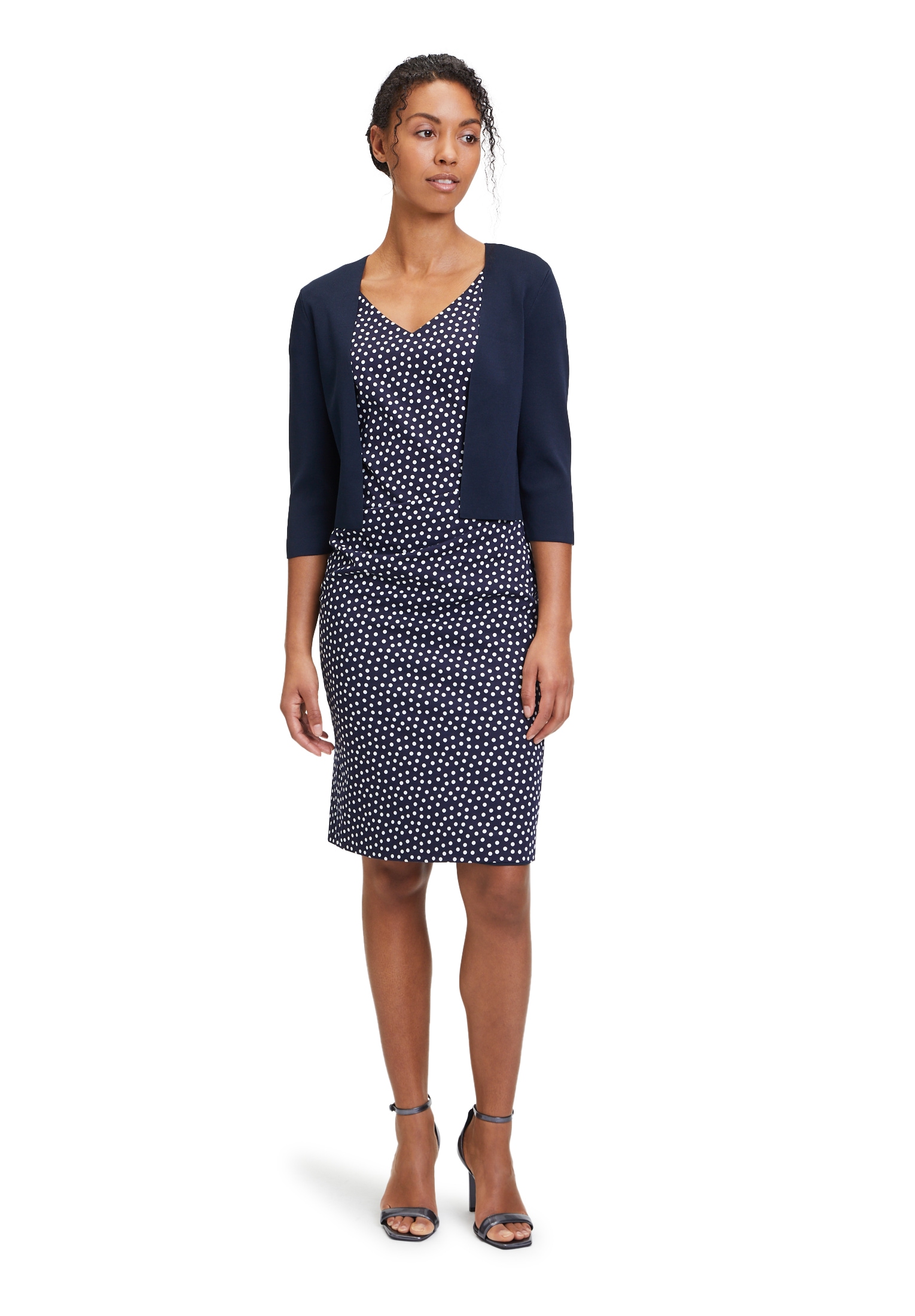 Vera Mont Strickjacke »Vera Mont Strickbolero langarm«, Ärmelschlitz