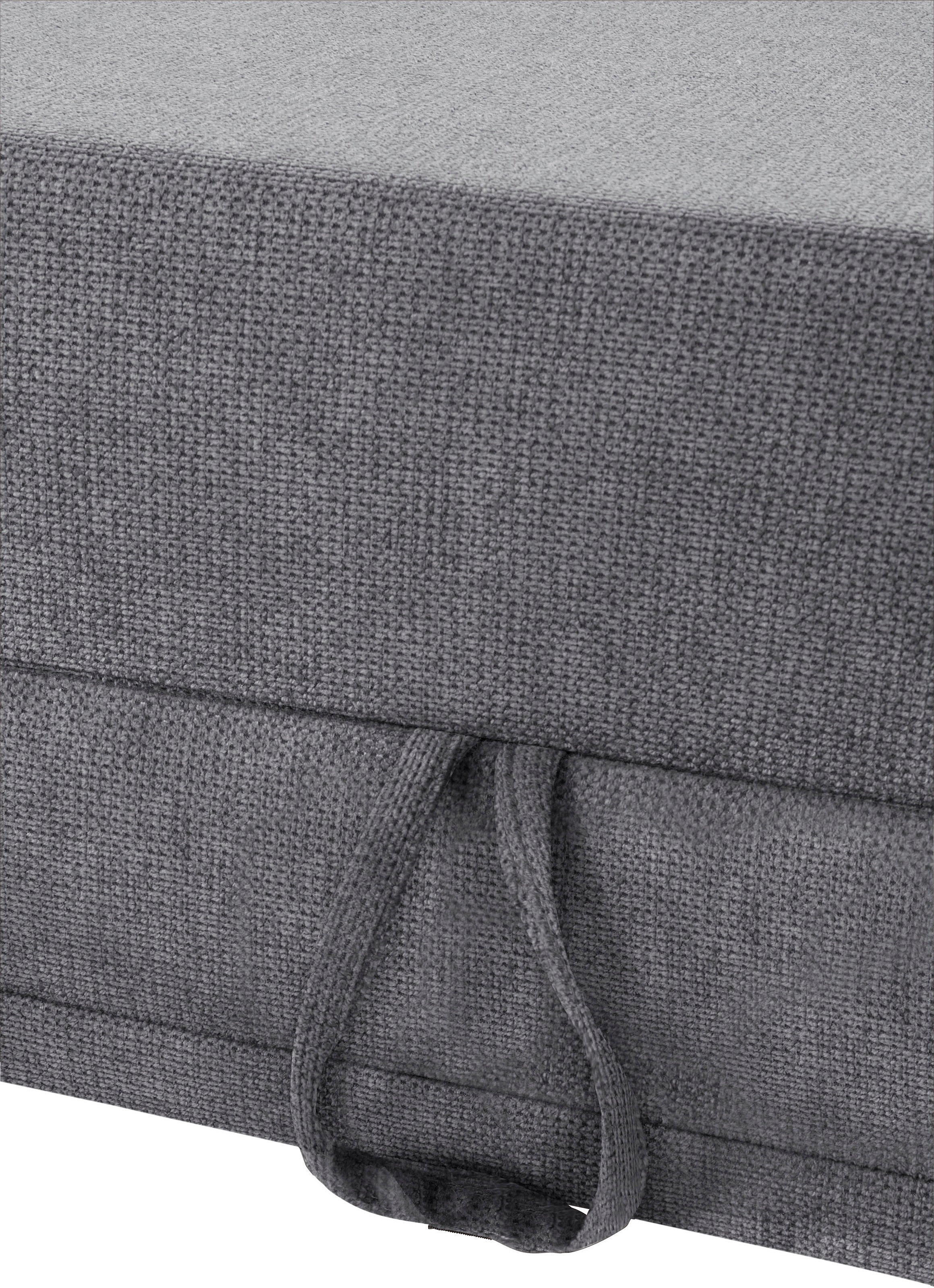 sit&more Wohnlandschaft »Clio U-Form«, wahlweise mit Bettfunktion und Bettkasten, inklusive Federkern