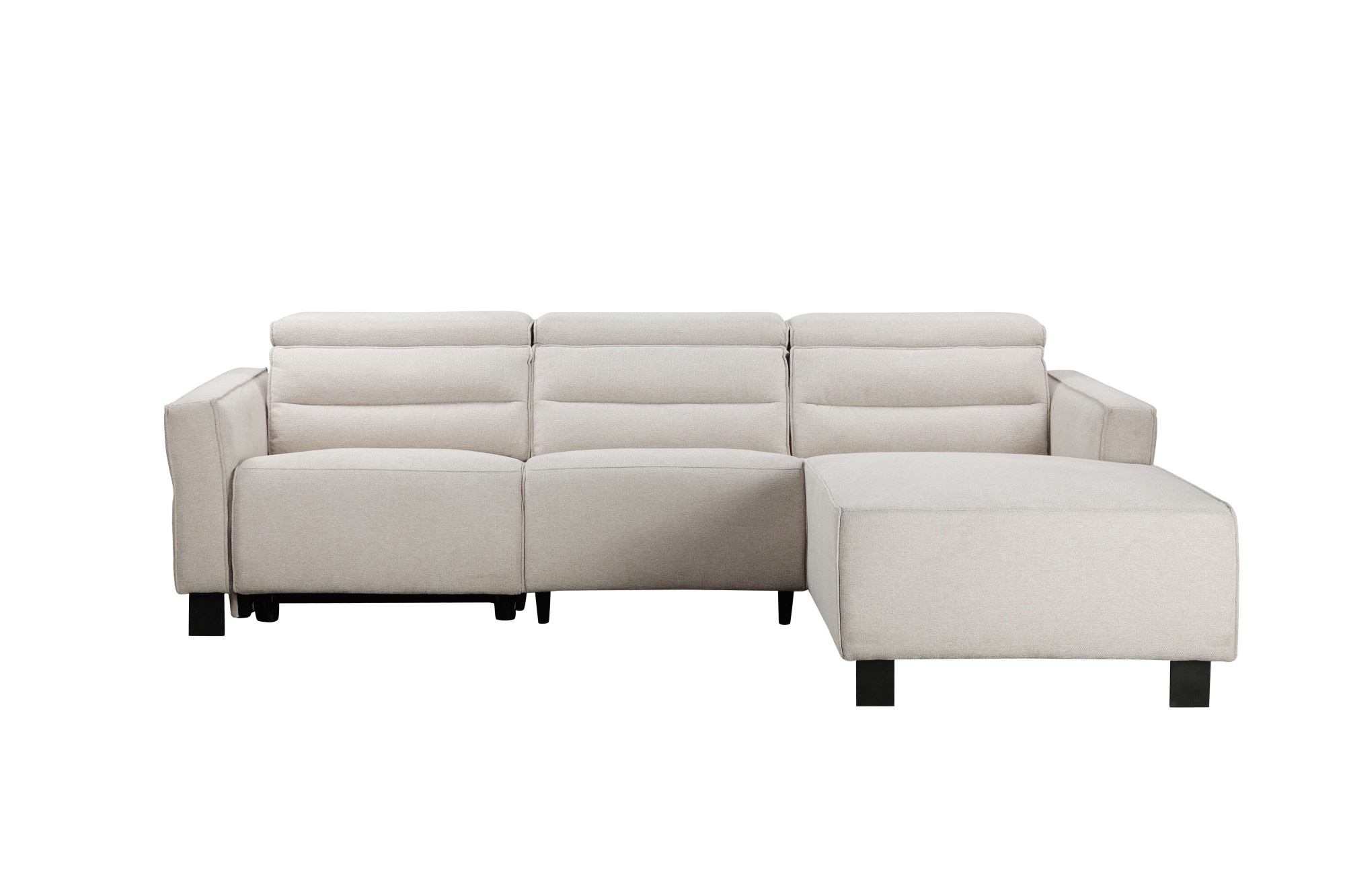 Home affaire Ecksofa "Carpari, L-Form, 263 cm, manuelle o. elektrische Rela günstig online kaufen