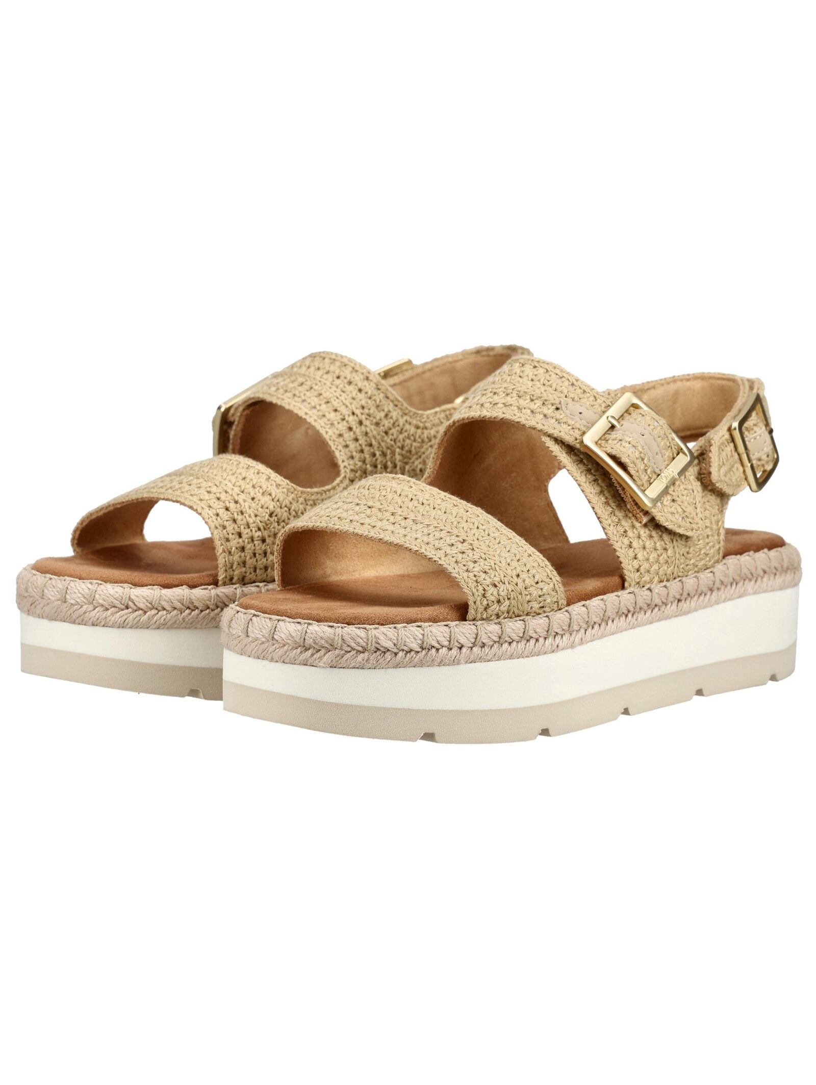 TOMS Riemchensandale »TOMS Sandalen Leder/Textil«