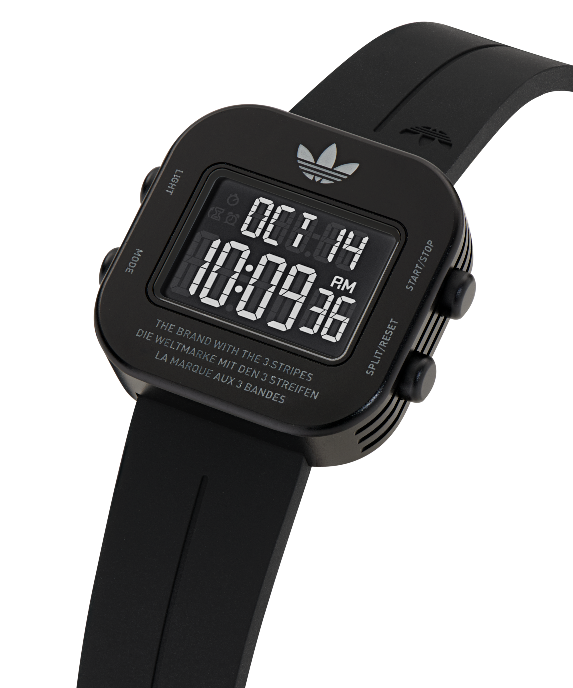 adidas Originals Digitaluhr »ADAPTIK ONE« Quarzuhr, Armbanduhr, Damenuhr, Herrenuhr, Silikonarmband
