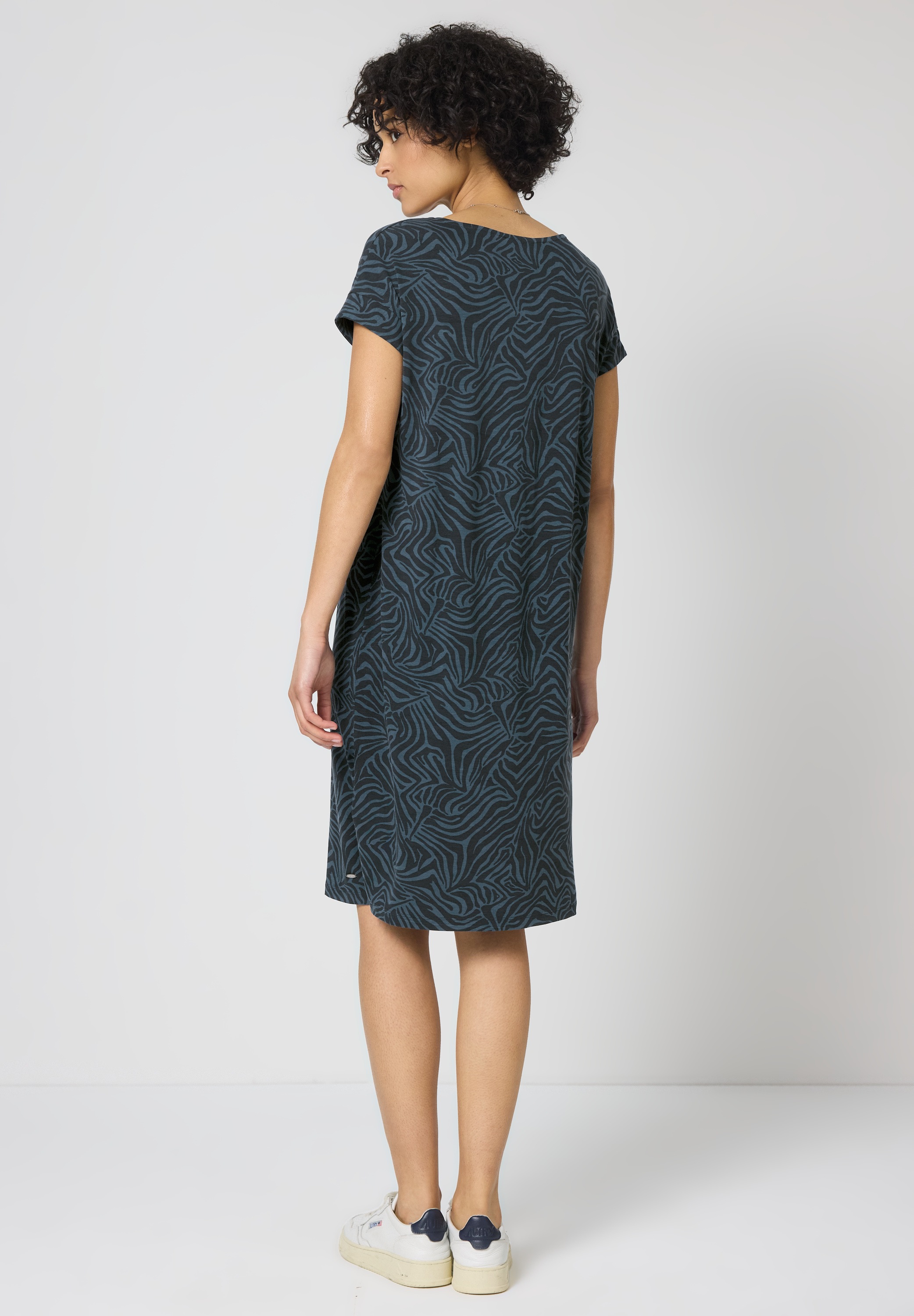 STREET ONE Midikleid Ohne Taschen aus Viskose