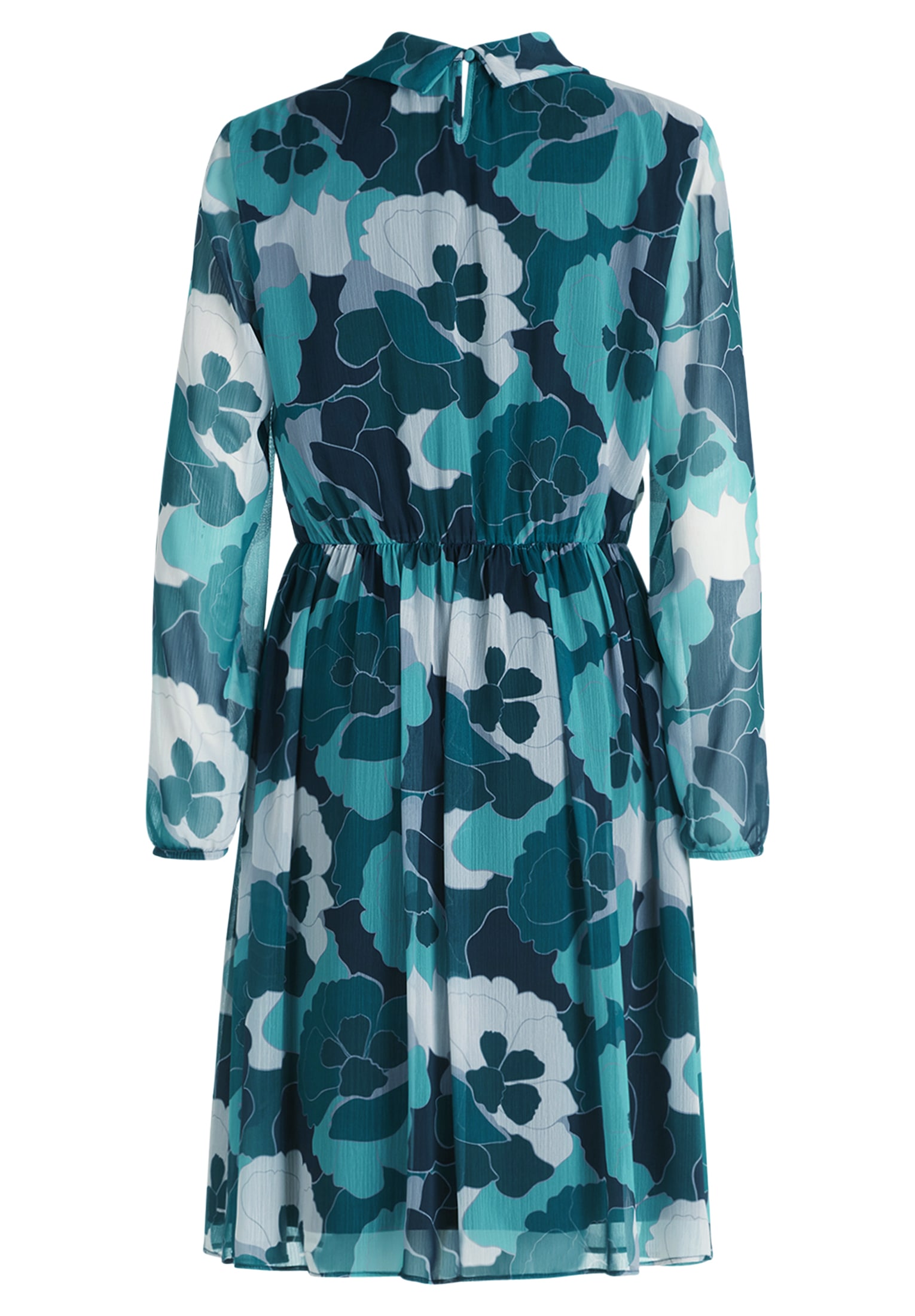 Betty&Co Chiffonkleid »Betty & Co Chiffonkleid langarm«, Druck