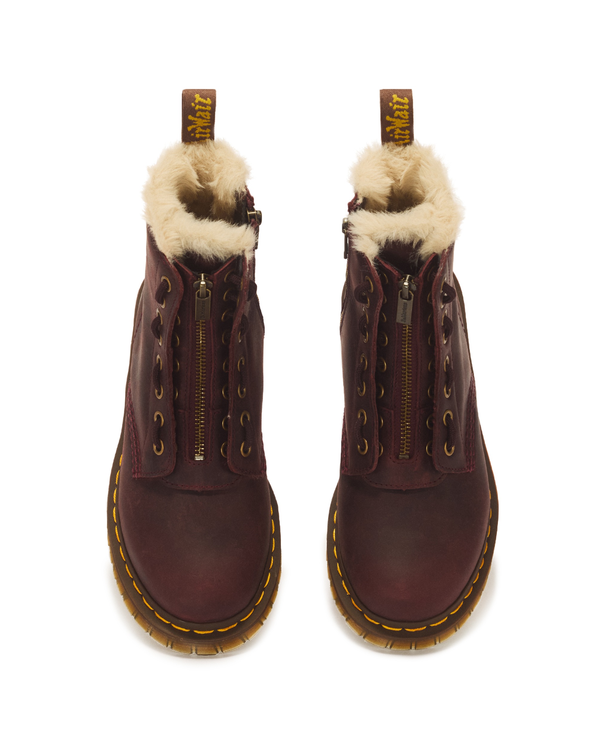 DR. MARTENS Schnürboots »1460 Zip WL«  Warmfutter-Boots mit Front-Zip oder Schnürung