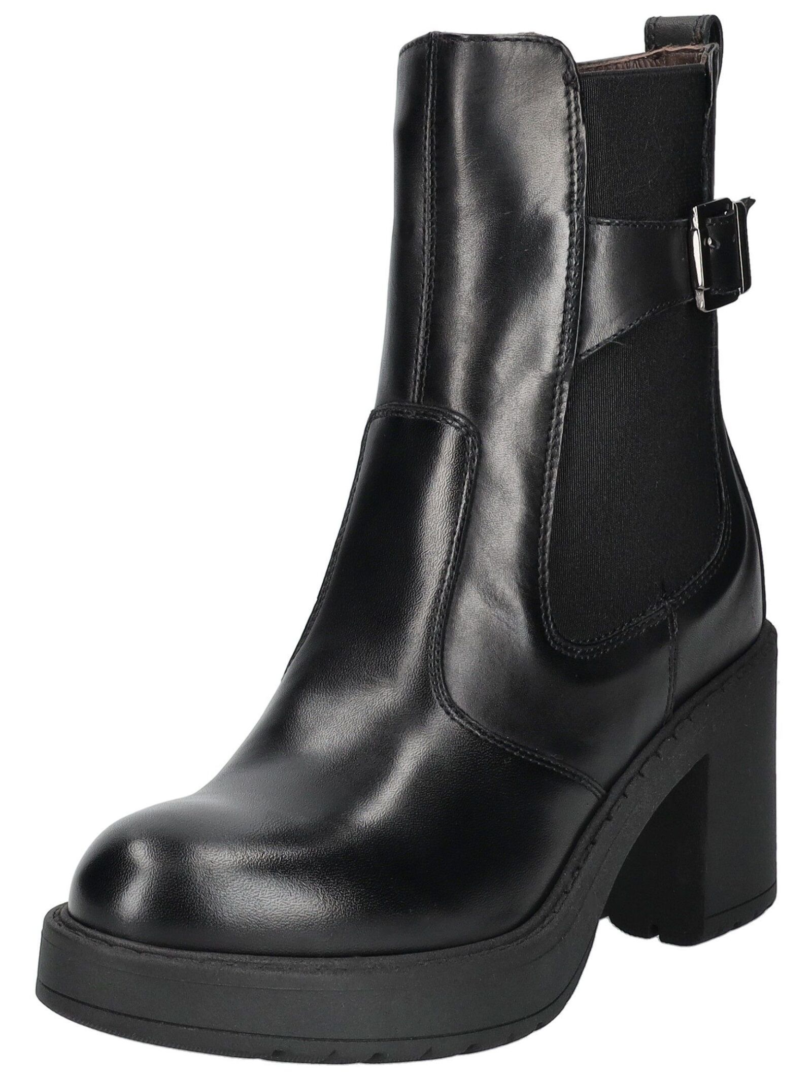 Nero Giardini High-Heel-Stiefelette "Nero Giardini Stiefelette Leder/Textil"
