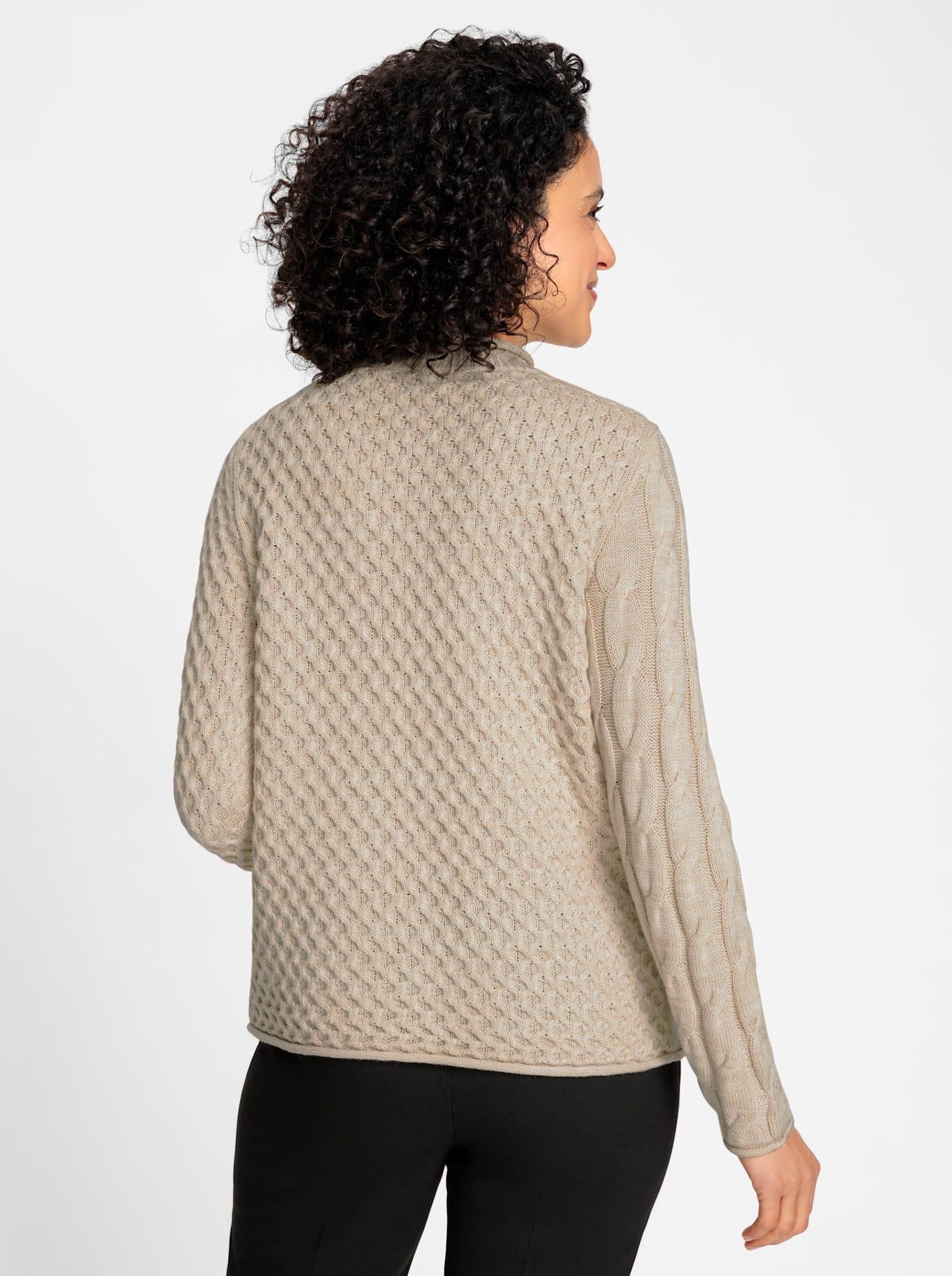 Inspirationen Stehkragenpullover "Stehkragen-Pullover" günstig online kaufen
