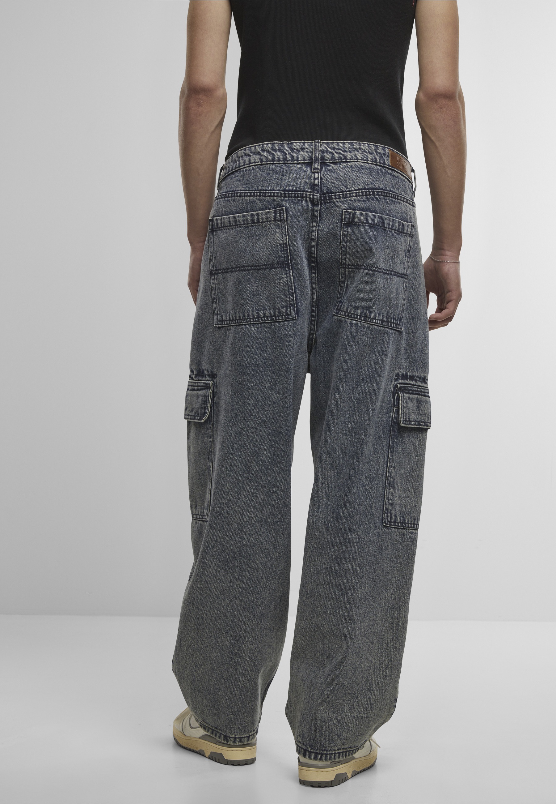 URBAN CLASSICS Bequeme Jeans »Urban Classics Tapered Heavy Ounce Baggy Cargo Jeans«