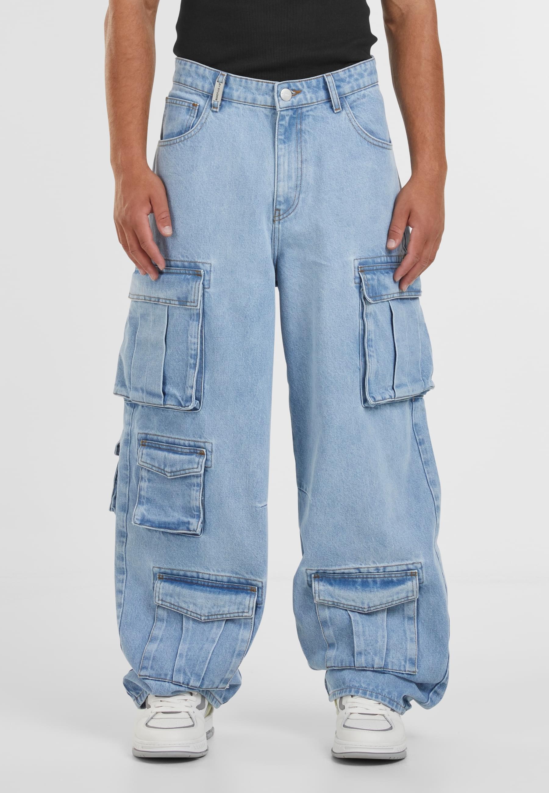 2Y Studios Bequeme Jeans »2Y Studios Duki Multi Pocket Cargo Jeans«